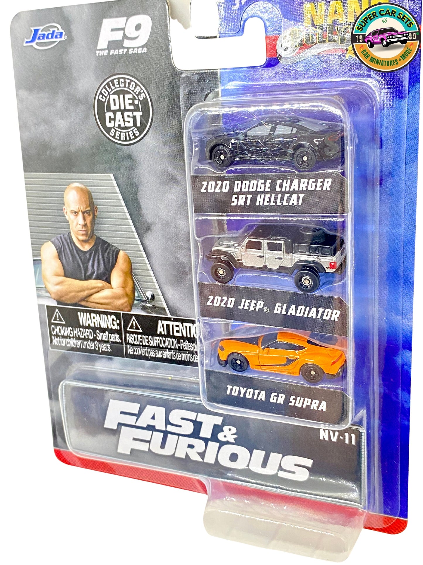 Fast &amp; Furious - NV-11 - Nano Hollywood Rides de Jada (échelle 1/87)