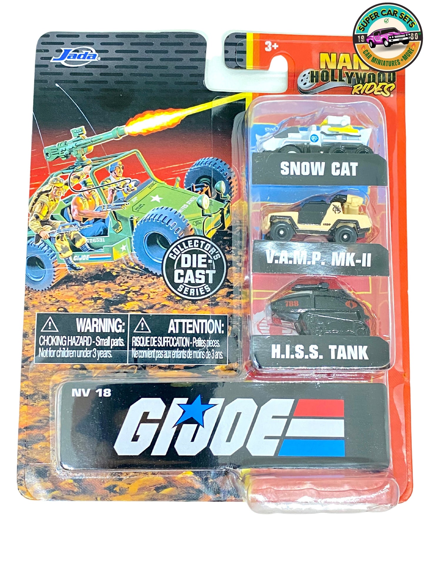 GI Joe – Nano Hollywood Rides von Jada (Maßstab 1:87)