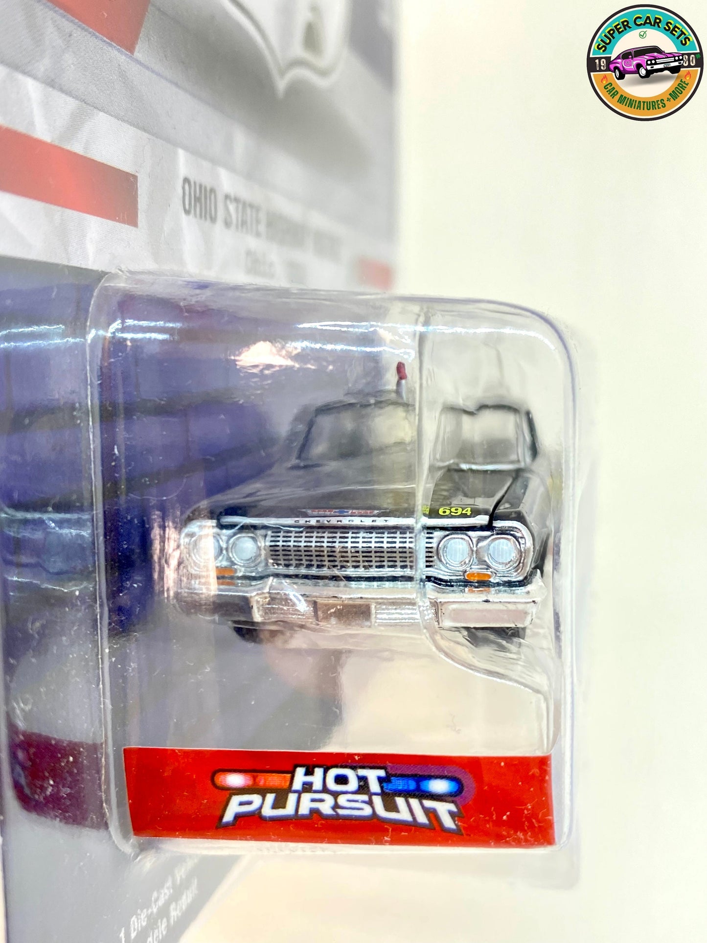 Ohio State Highway Patrol - Chevrolet Biscayne 1963 - Hot Pursuit - Série 43 par Greenlight Collectibles