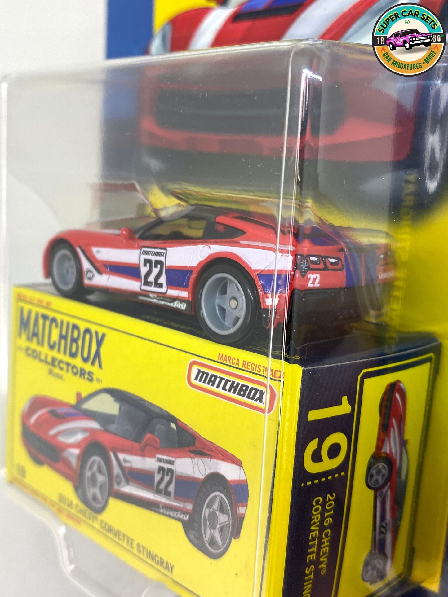 Collectionneurs de boîtes d'allumettes Chevrolet Corvette Stingray 2016