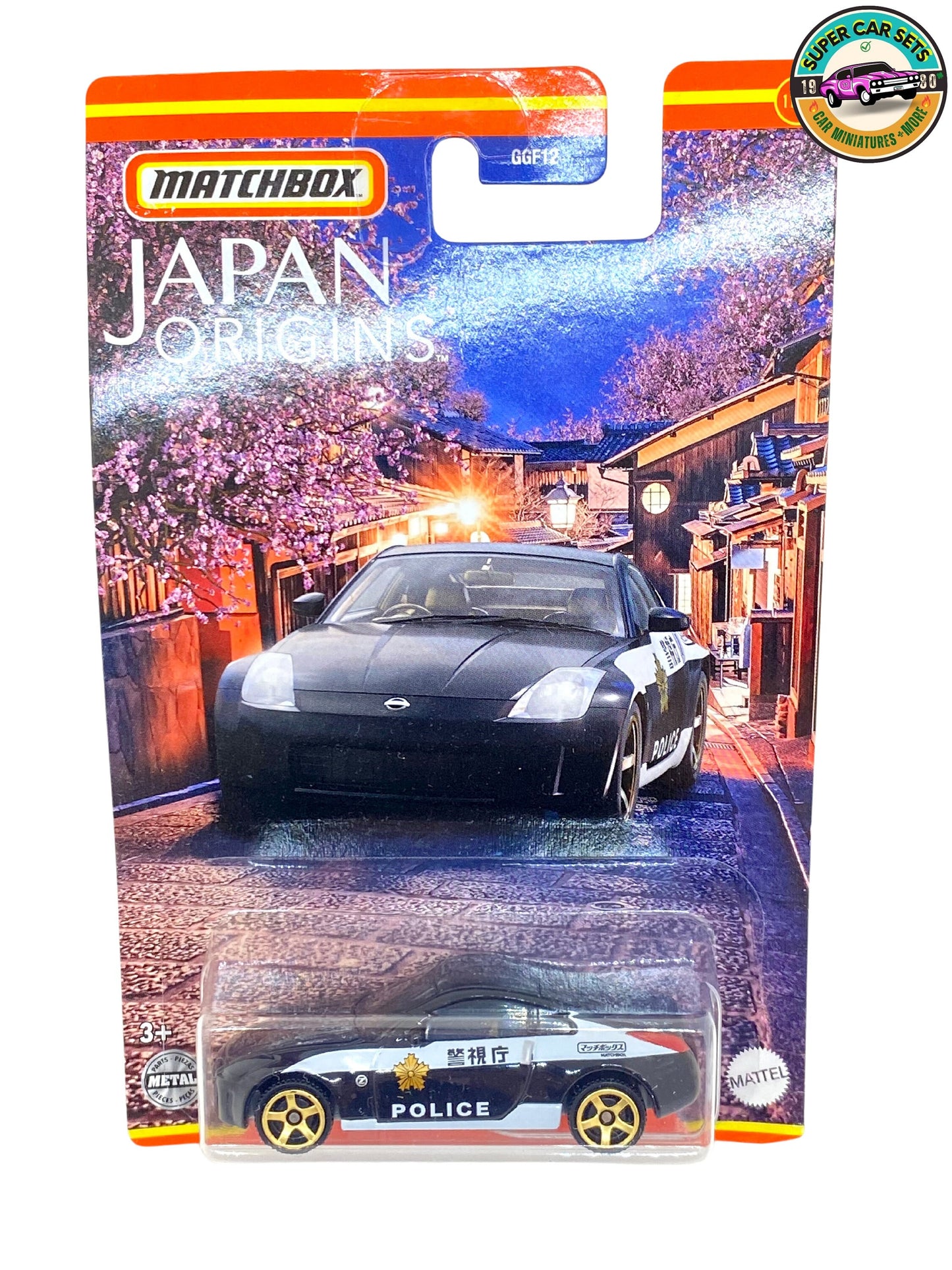 Nissan 350Z – Polizei – Streichholzschachtel – Japan Origins (11/12)