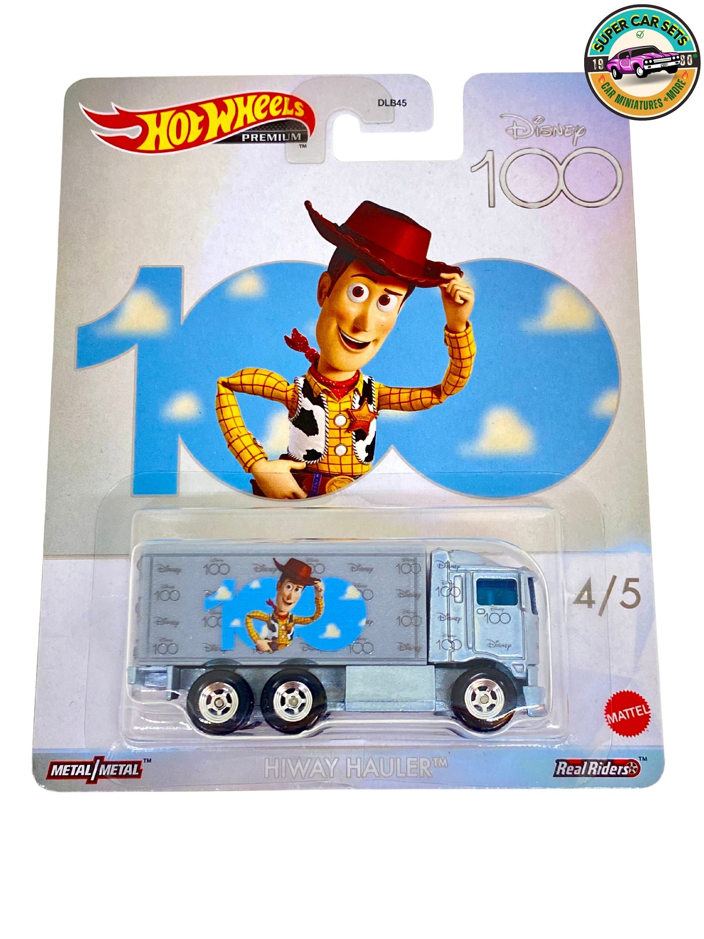 Hot Wheels - Premium - Disney 100 ans - (4/5) - Woody - Hiway Hauler