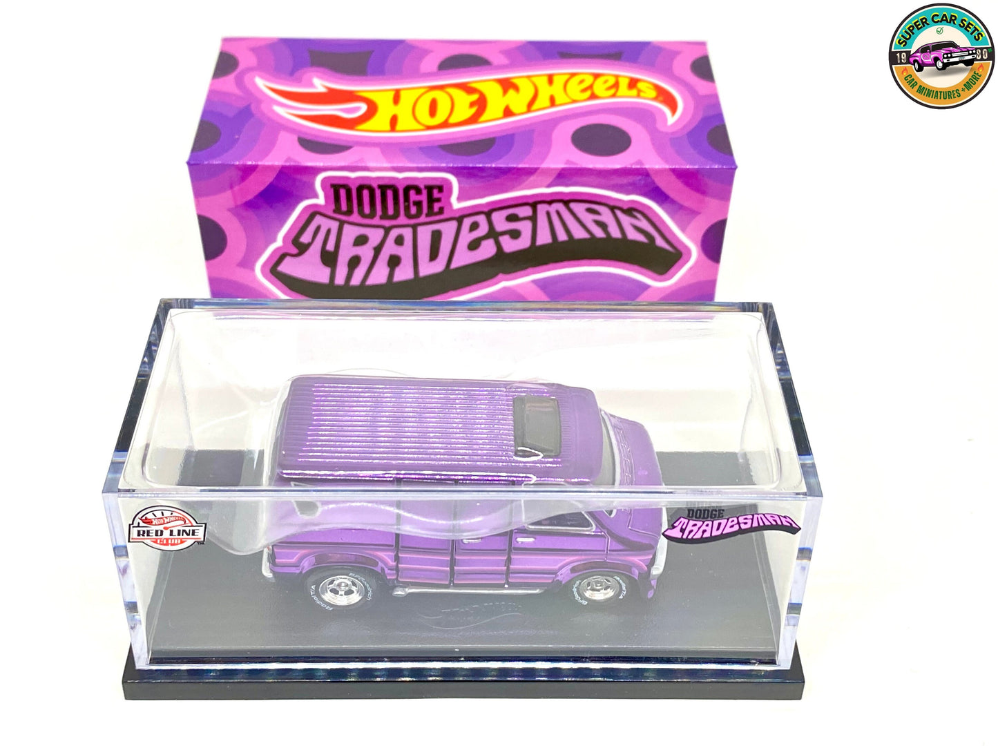 Hot Wheels - RLC - Fourgon Dodge Tradesman des années 70