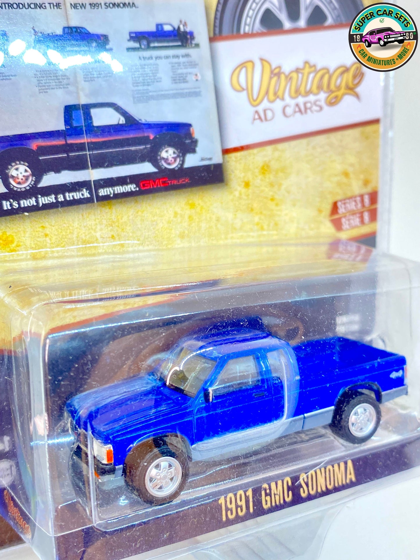 1991 GMC Sonoma – Vintage Serie 8 – Cabrio, hergestellt von Greenlight Collectibles