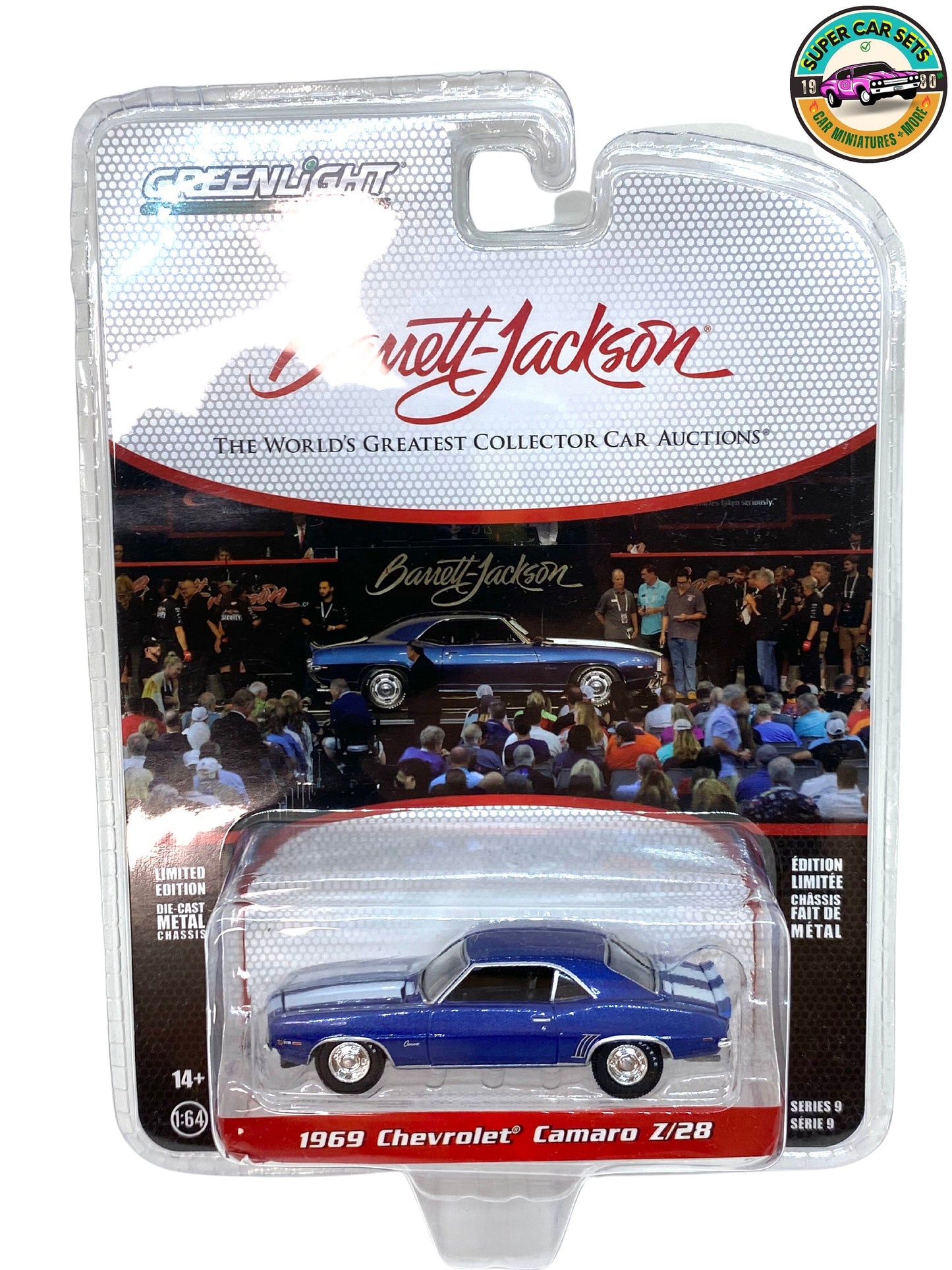 1969 Chevrolet Camaro Z/28 – Barrett-Jackson Série 9 – par Greenlight Collectibles