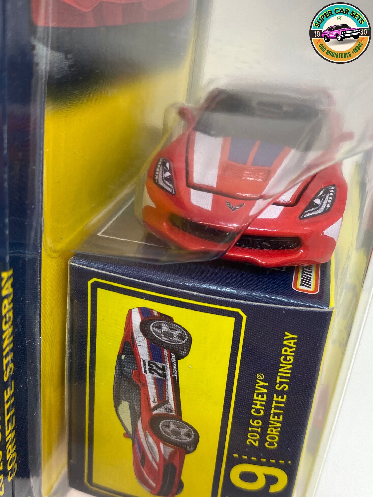 Collectionneurs de boîtes d'allumettes Chevrolet Corvette Stingray 2016