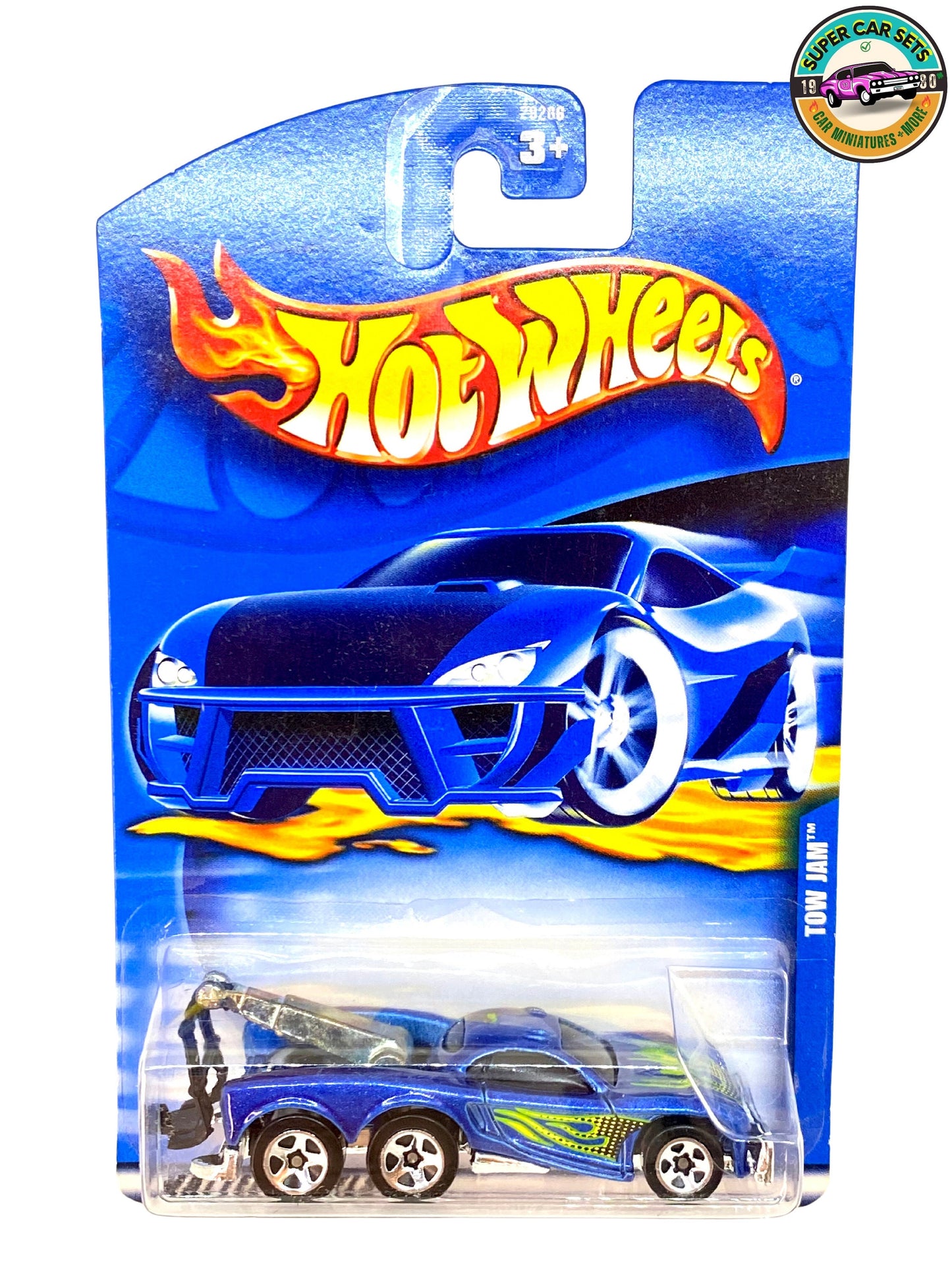 Hot Wheels – (VINTAGE) – Tow Jam (blaue Farbe) – (#29266) (Markteinführung 2000)