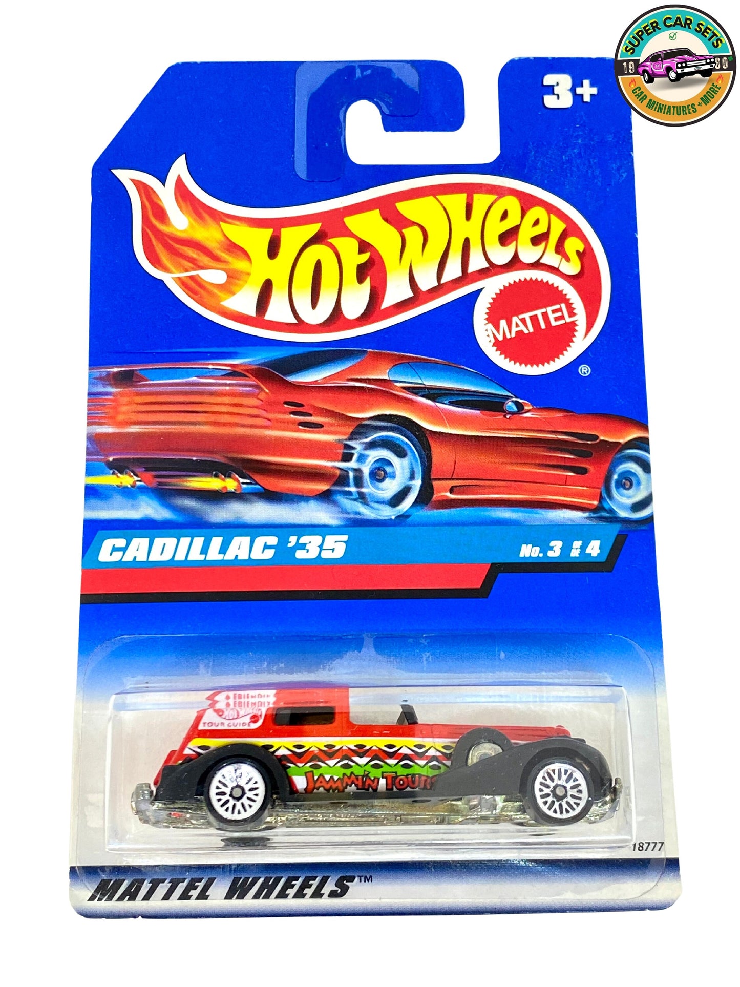 Hot Wheels - (VINTAGE) - Cadillac '35 - (#3/4) (#18777) (Année de lancement 1998)