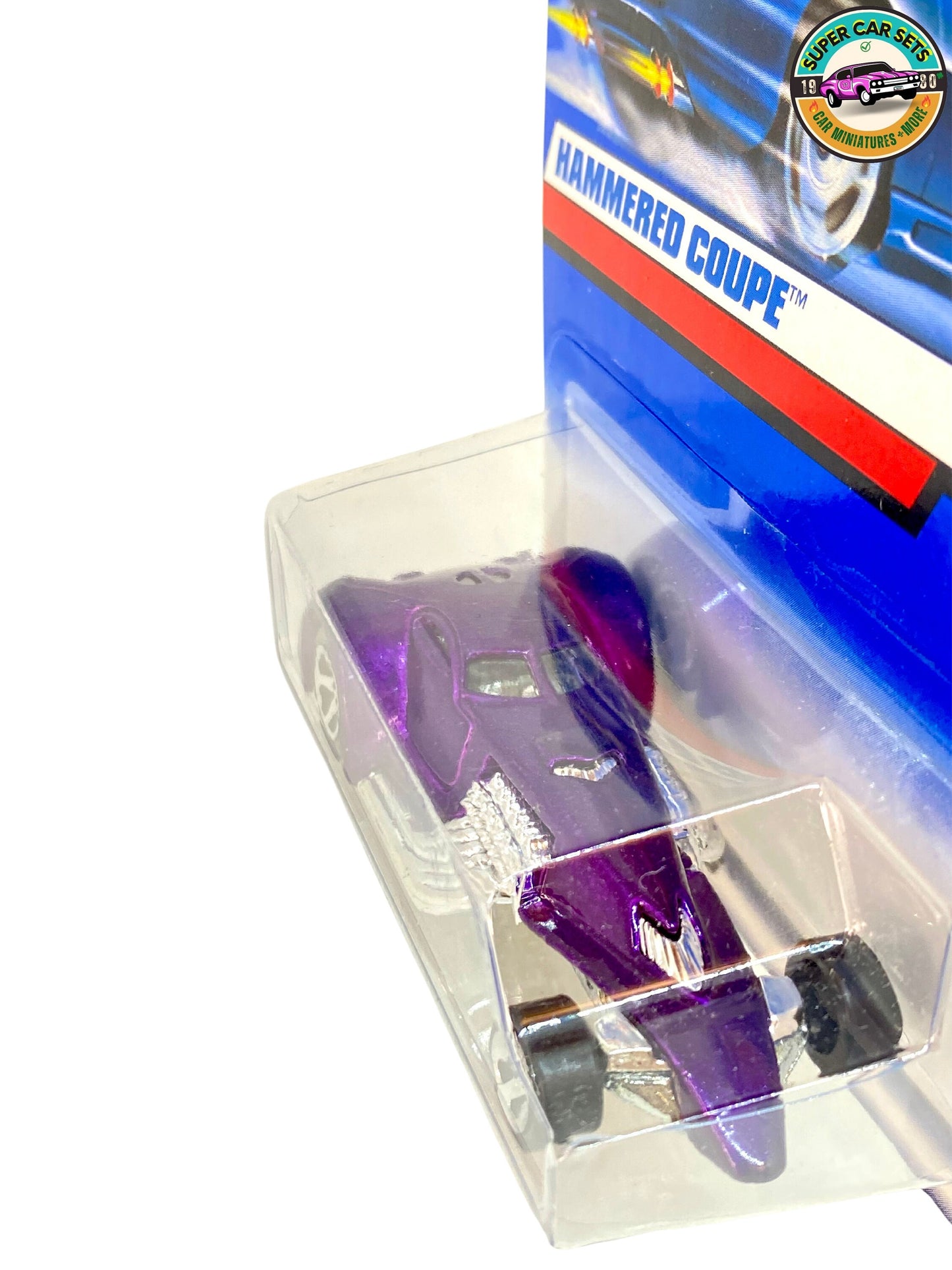 Hot Wheels - (VINTAGE) - Hammered Coupe (purple colour) - (33/36) #24394 (Year launched 2000)