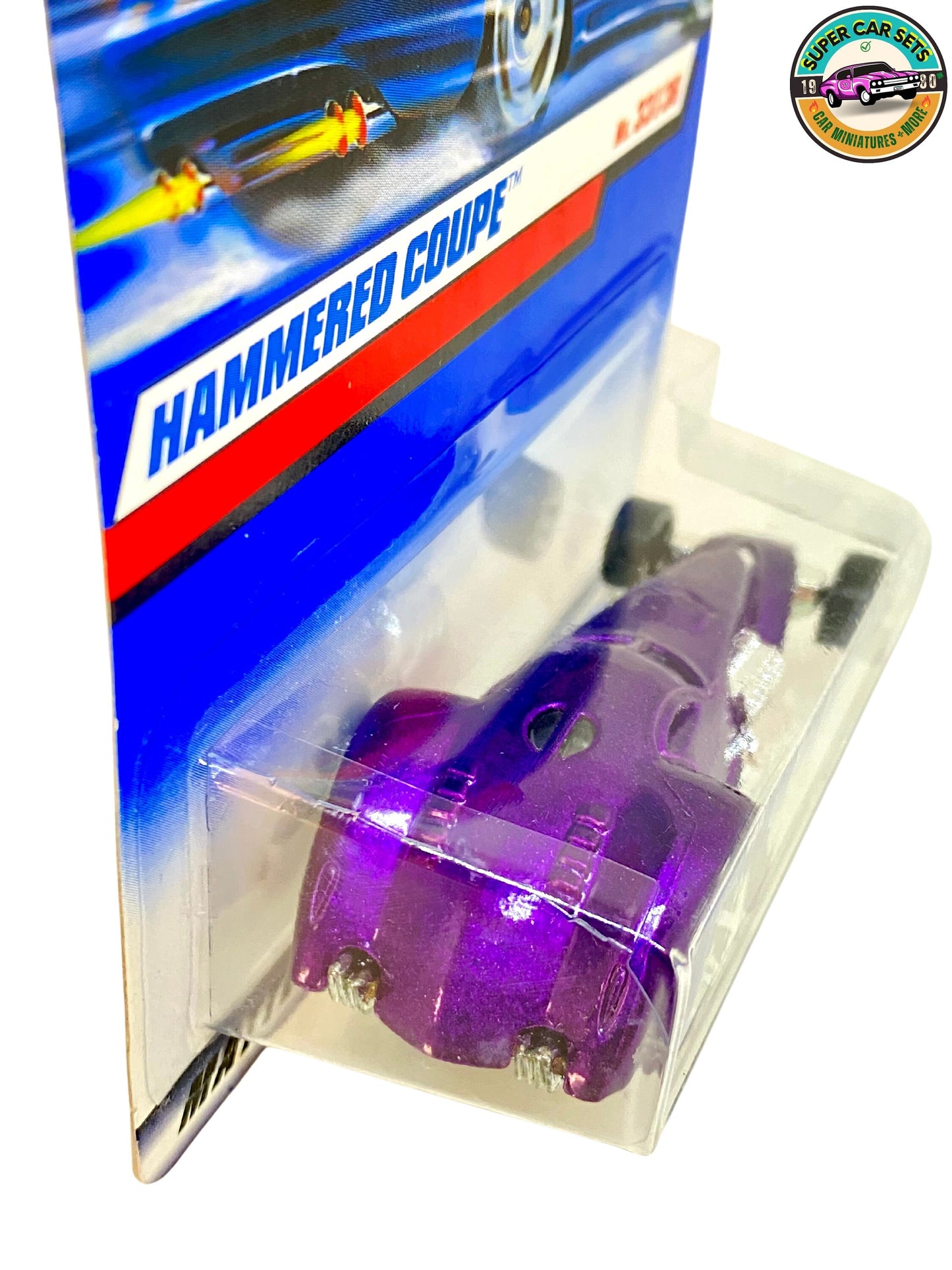 Hot Wheels - (VINTAGE) - Hammered Coupe (purple colour) - (33/36) #24394 (Year launched 2000)