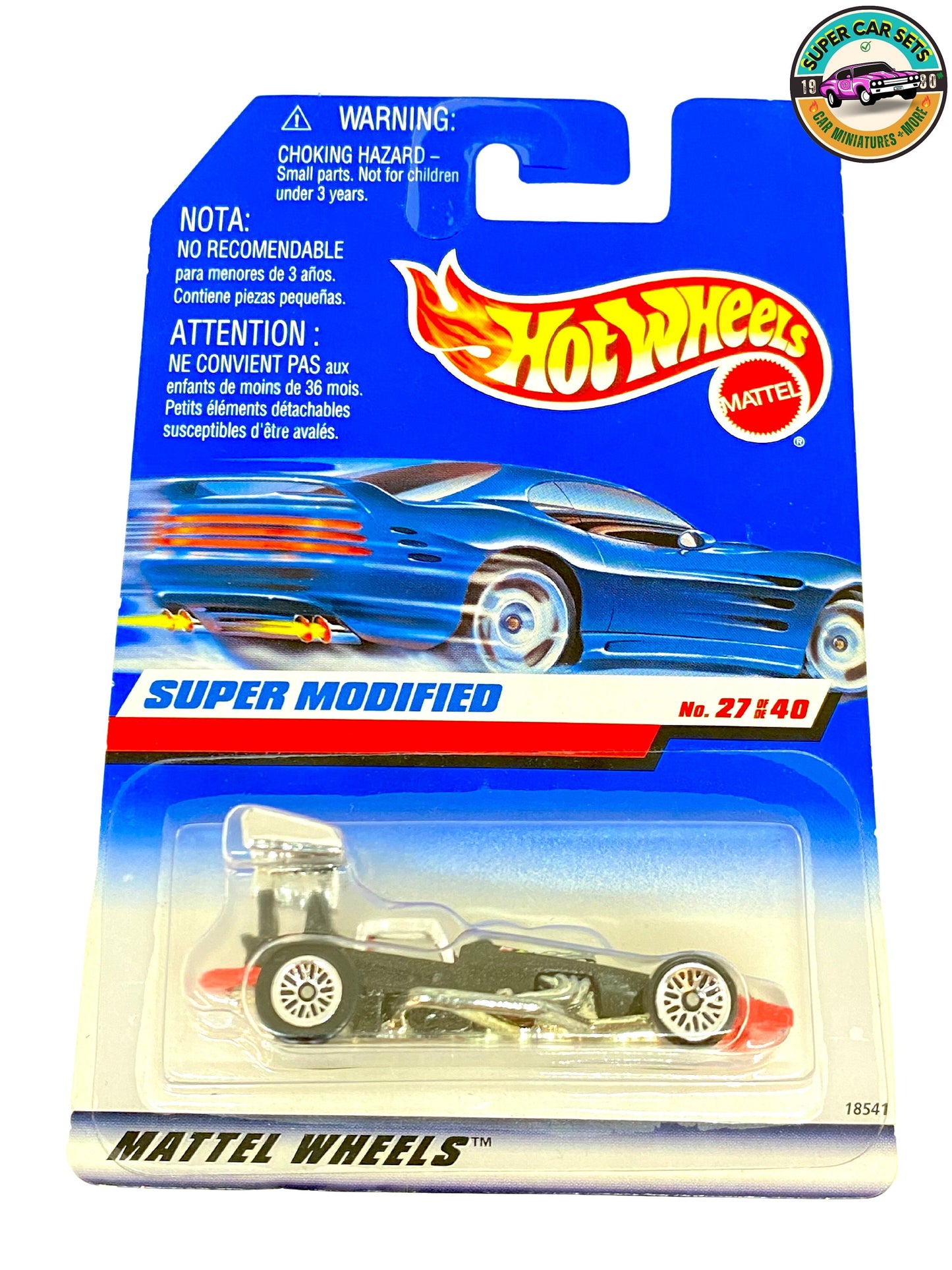 Hot Wheels - (VINTAGE) - Super Modifié - (27/40) (#18541) (Année de lancement 1998)