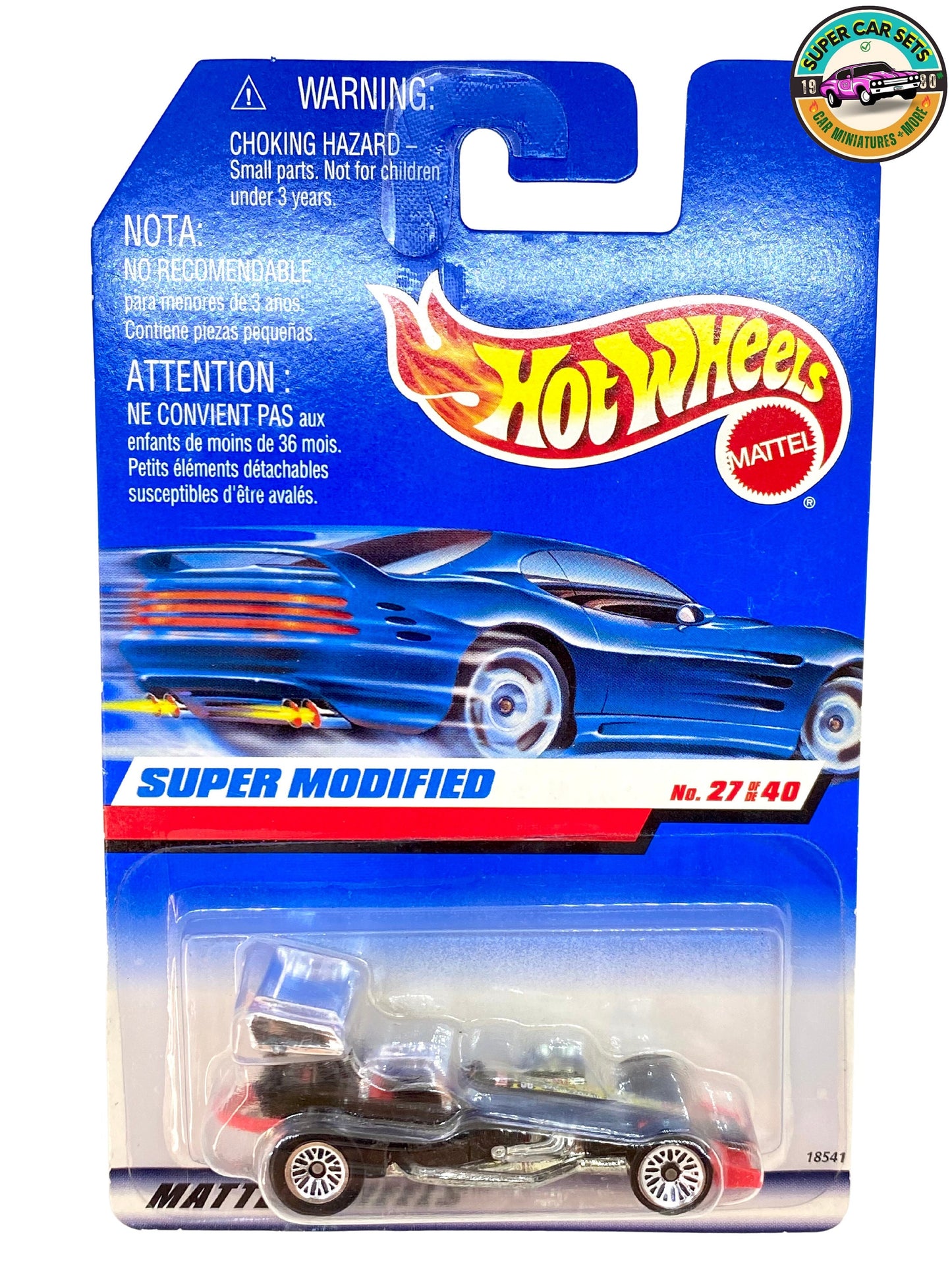 Hot Wheels - (VINTAGE) - Super Modifié - (27/40) (#18541) (Année de lancement 1998)