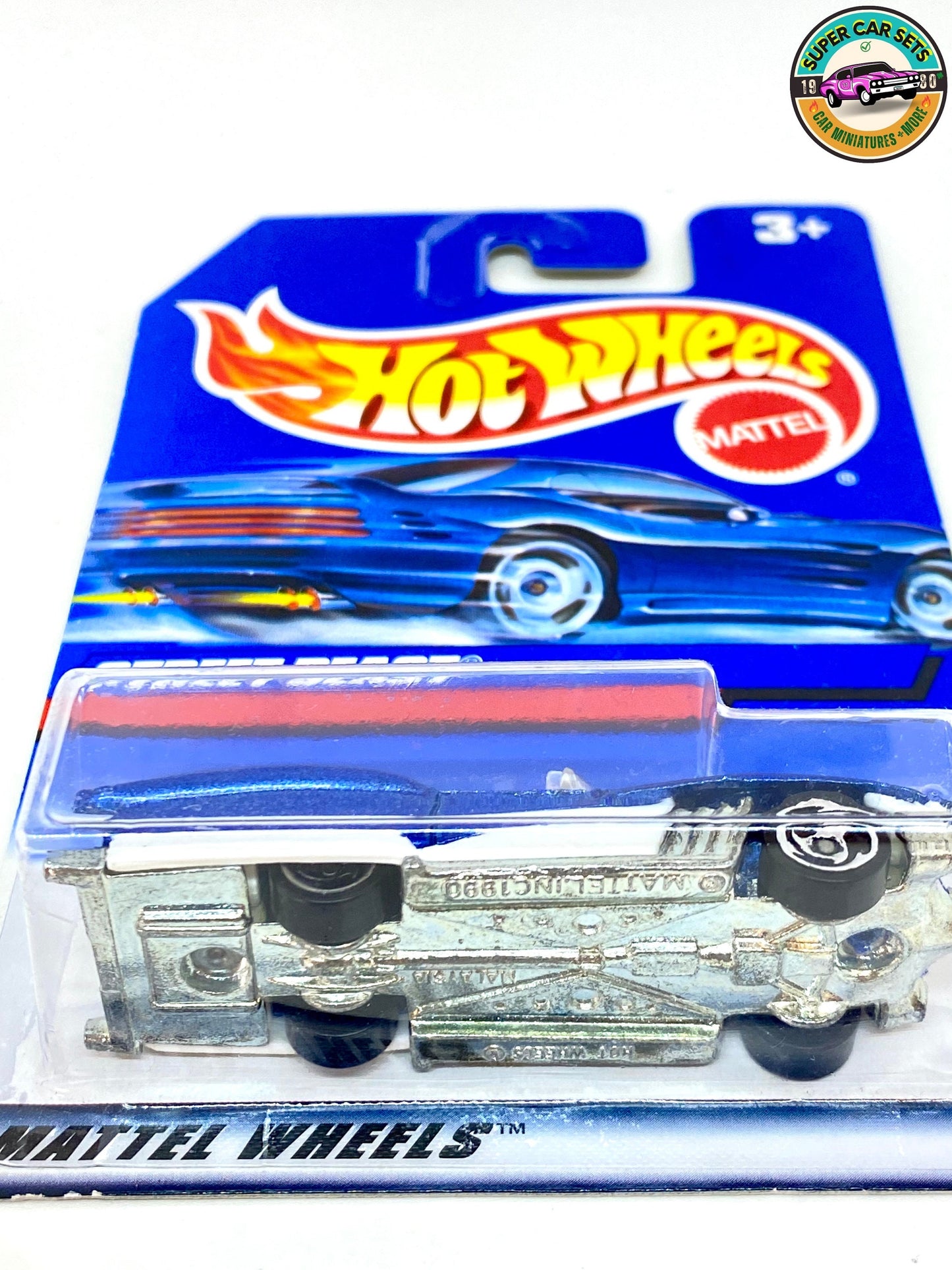 Hot Wheels (VINTAGE) – Street Beast – (blaue und weiße Farbe) (#4312) (Markteinführung 1998)