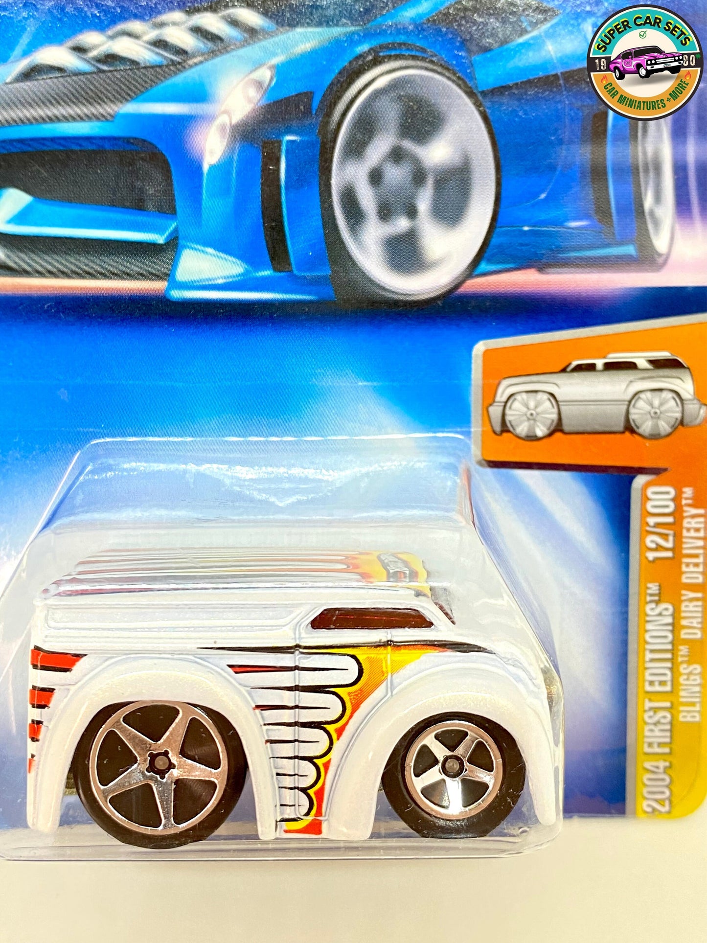 Hot Wheels - (VINTAGE) - 2004 First Editions - Blings Dairy Delivery (Year launched 2003) (012)