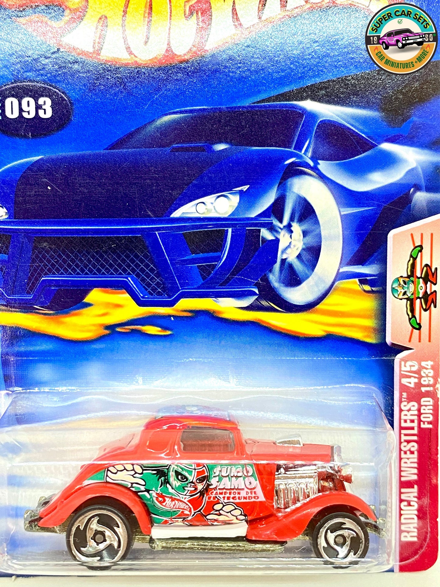 Hot Wheels - (VINTAGE) - Sumo Samo Radical Wrestlers Ford 1934 (Year launched 2003)