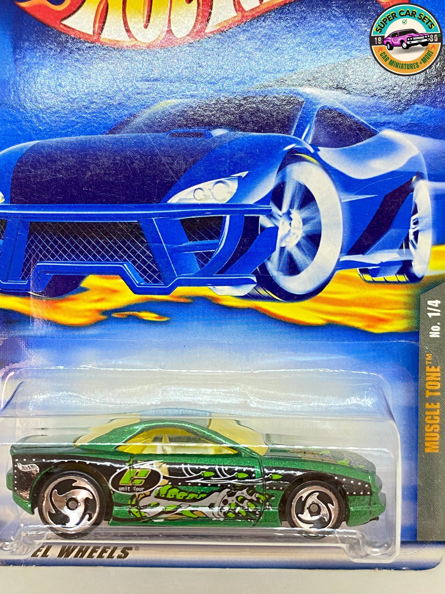 Hot Wheels - (VINTAGE) - Muscle Tone (1/4) (#061) (50096) (Year launched 2001)