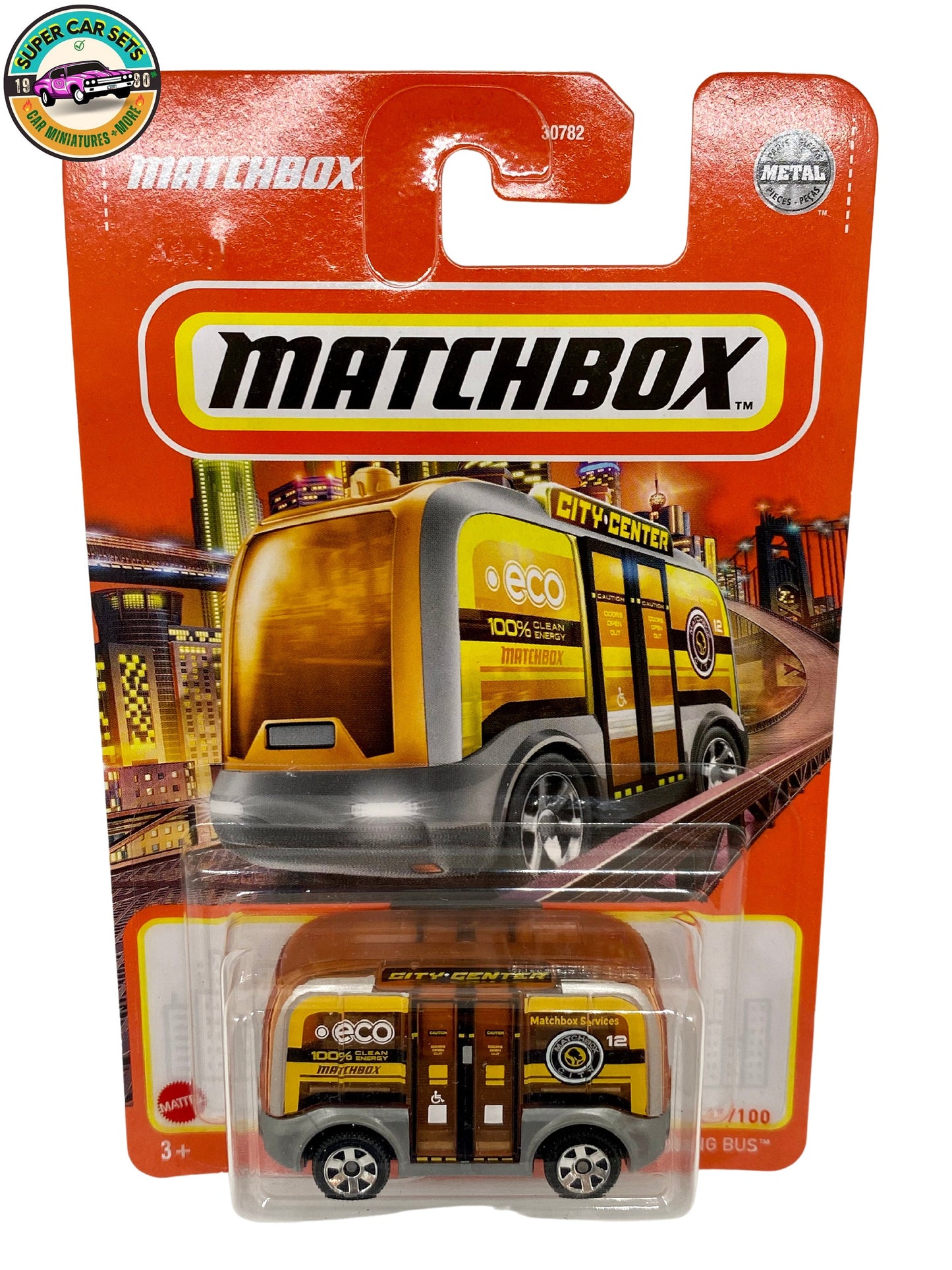 Matchbox - MBX Self-Driving Bus (37/100)