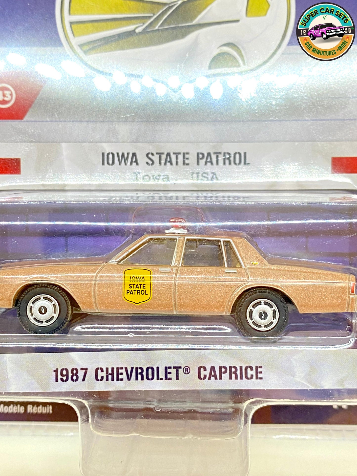 Iowa State Patrol – 1987 Chevrolet Caprice – Hot Pursuit – Serie 43 von Greenlight Collectibles