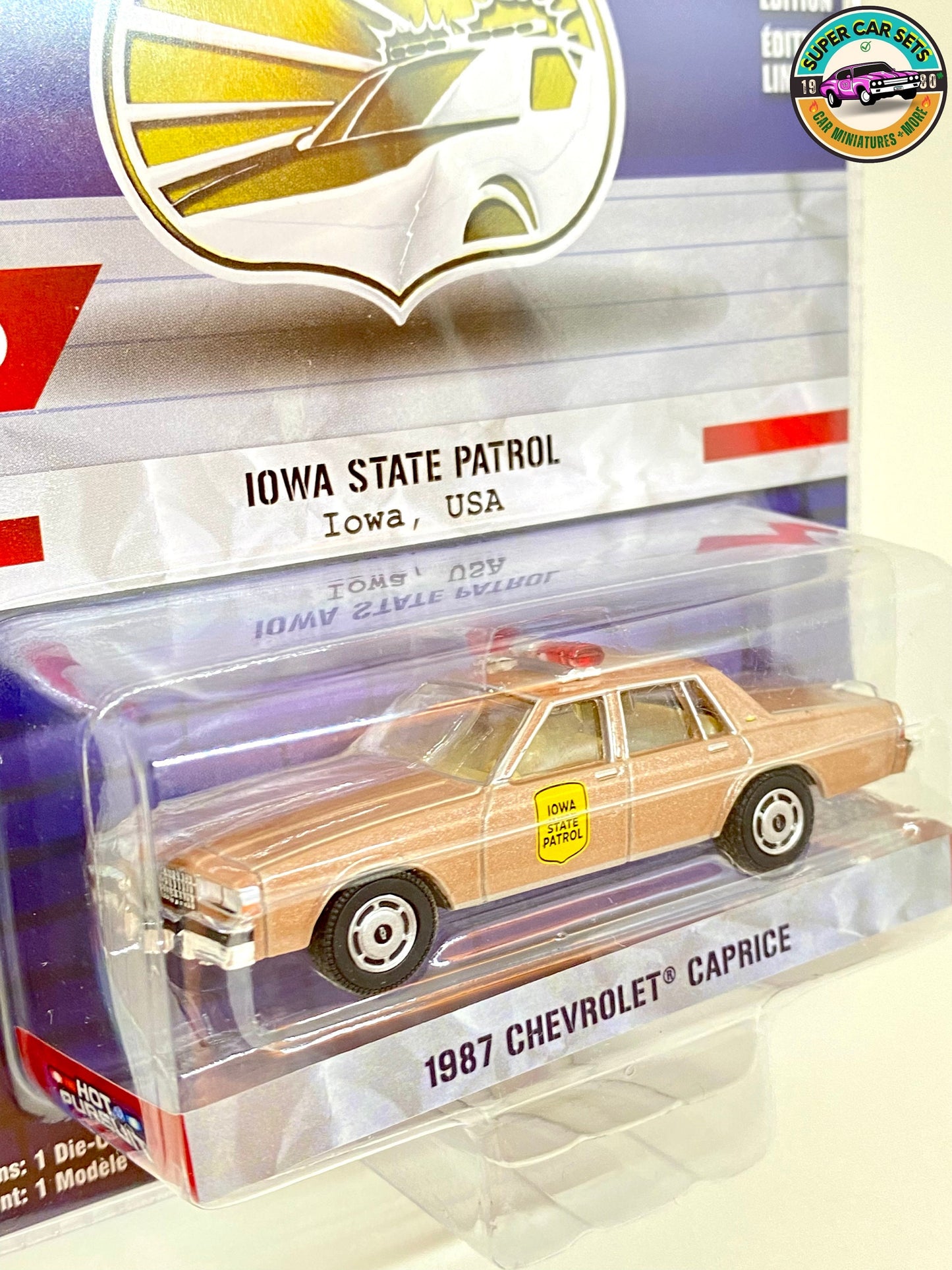 Iowa State Patrol – 1987 Chevrolet Caprice – Hot Pursuit – Serie 43 von Greenlight Collectibles