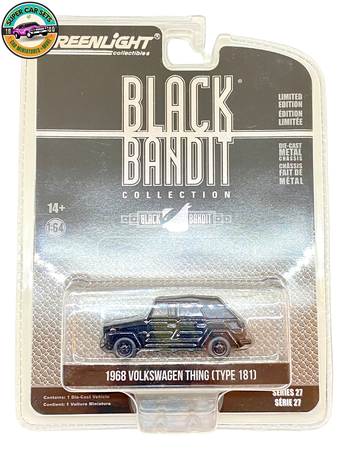 1968 Volkswagen Thing (Type 181) - Collection Black Bandit - Série 27 par Greenlight Collectibles