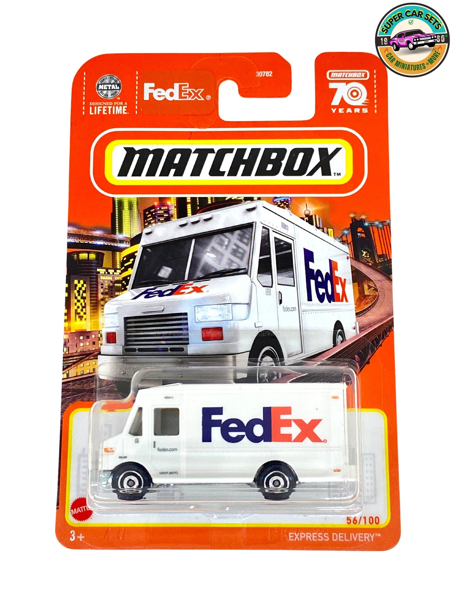 Boîte d'allumettes - Livraison express - FedEx