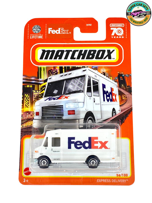 Streichholzschachtel – Expressversand – FedEx