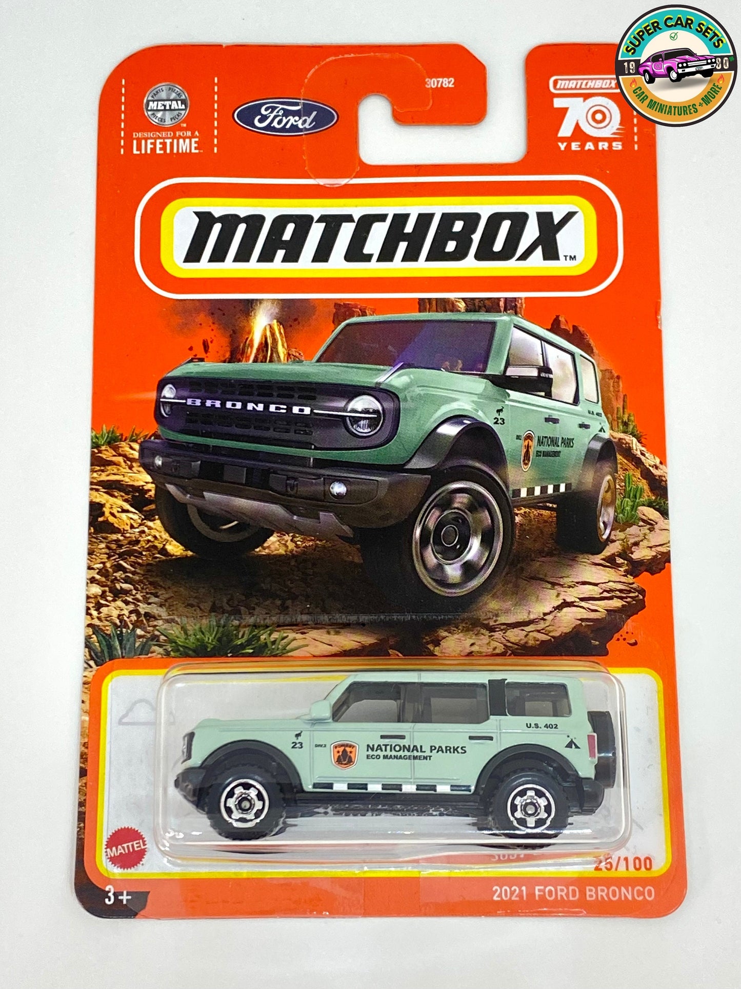 Boîte d'allumettes - Ford Bronco 2021 - Parcs nationaux (25/100)