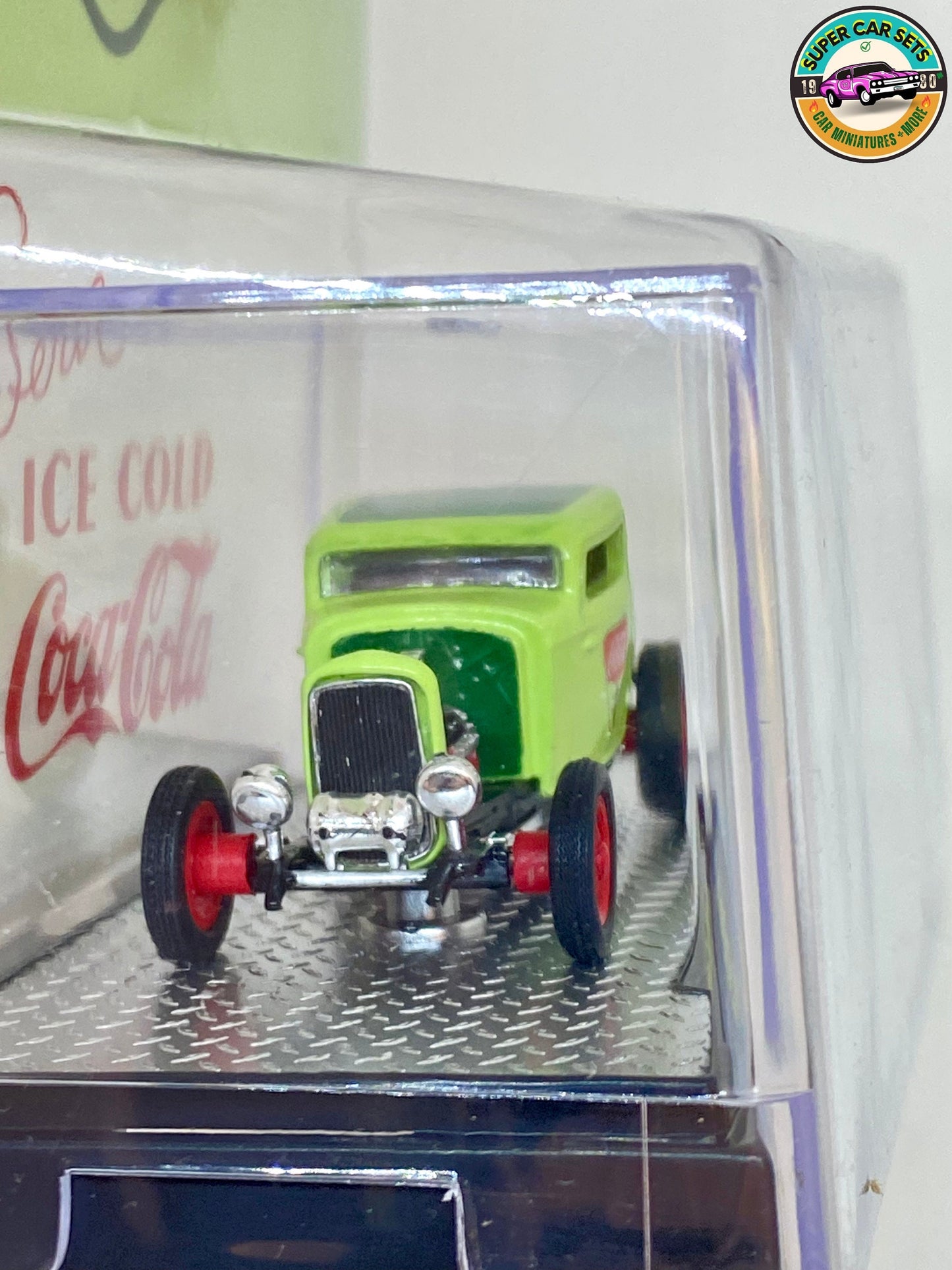 Coca-cola - 1932 Ford Three Window Coupe (green colour) by M2 Machines