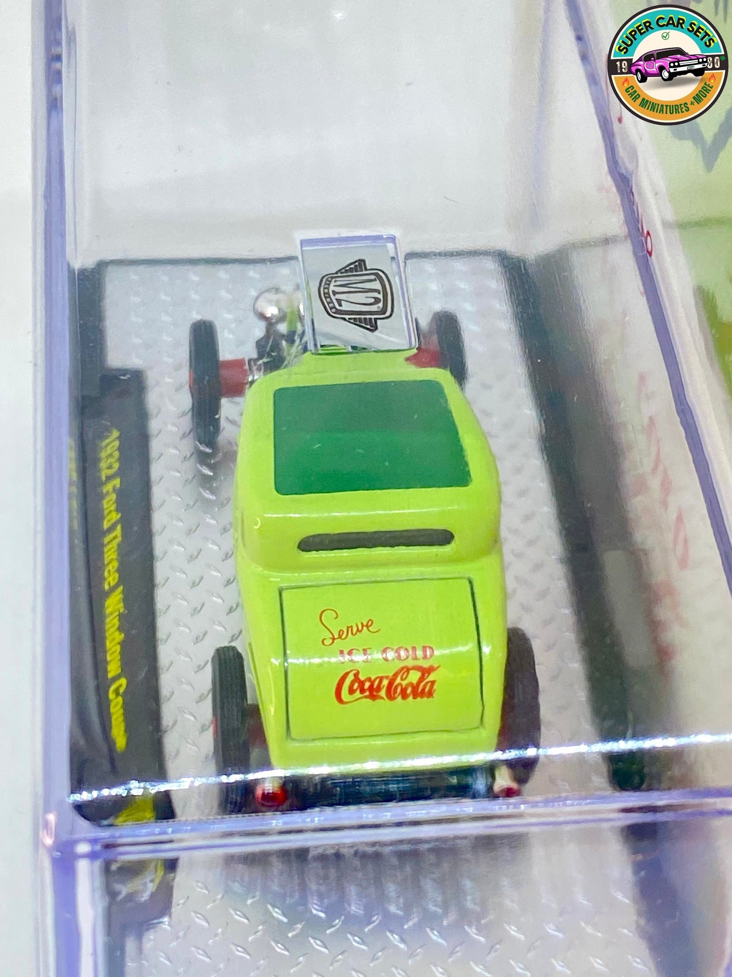 Coca-cola - 1932 Ford Three Window Coupe (green colour) by M2 Machines