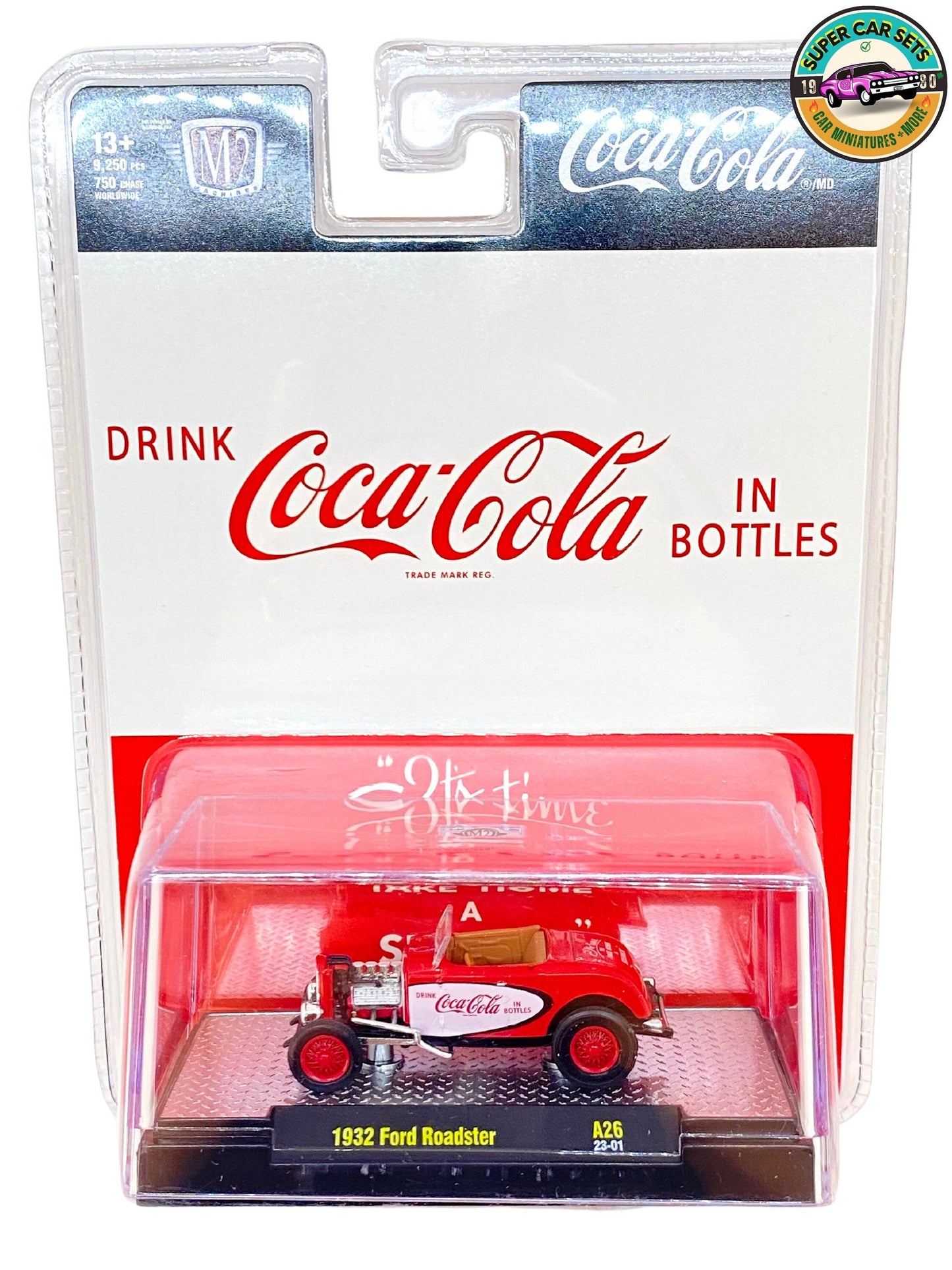 Coca-Cola – 1932 Ford Roaster (rote und weiße Farbe) von M2 Machines