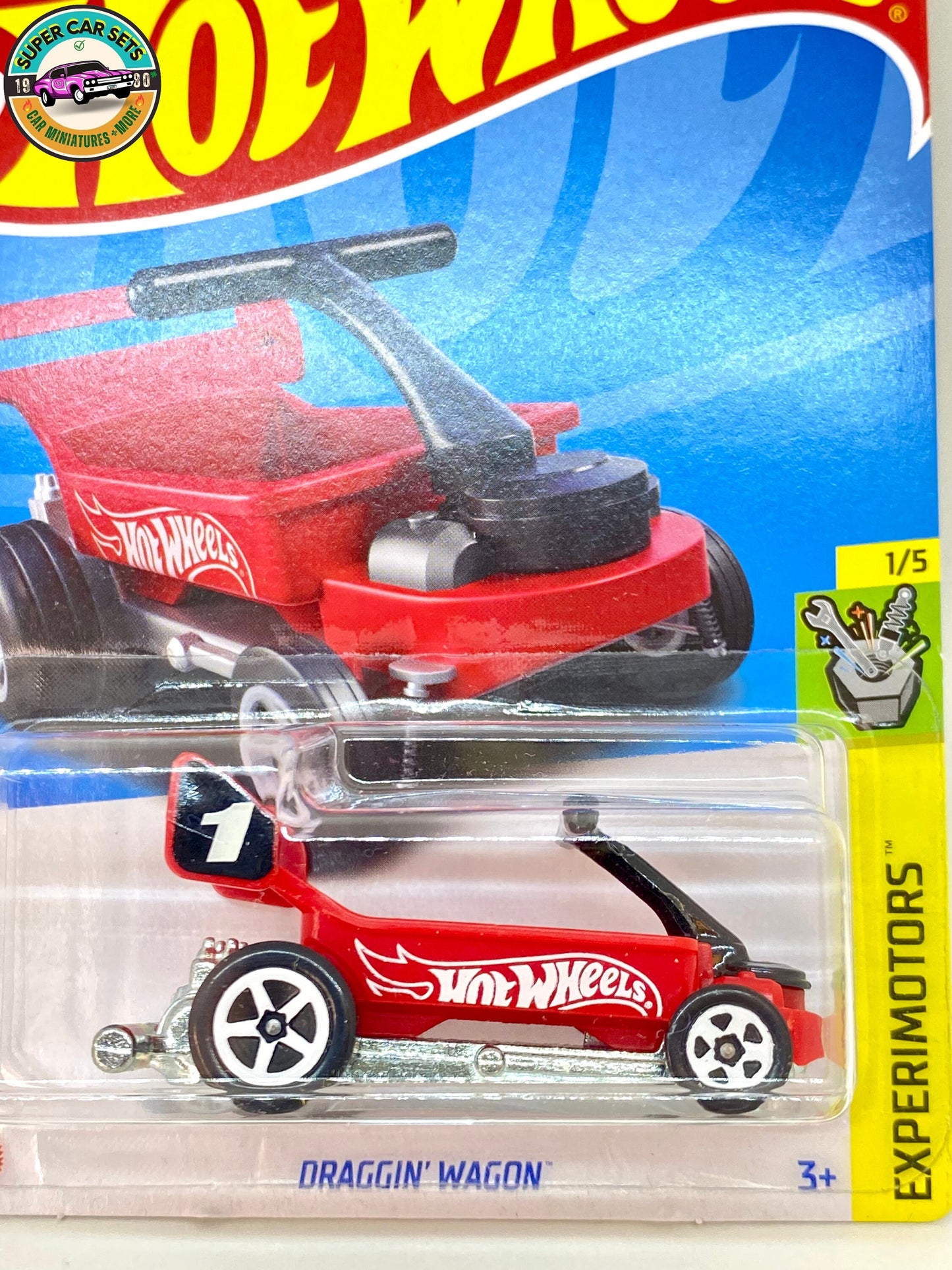 Hot Wheels - Experimotors - (1/5) - Draggin’ Wagon