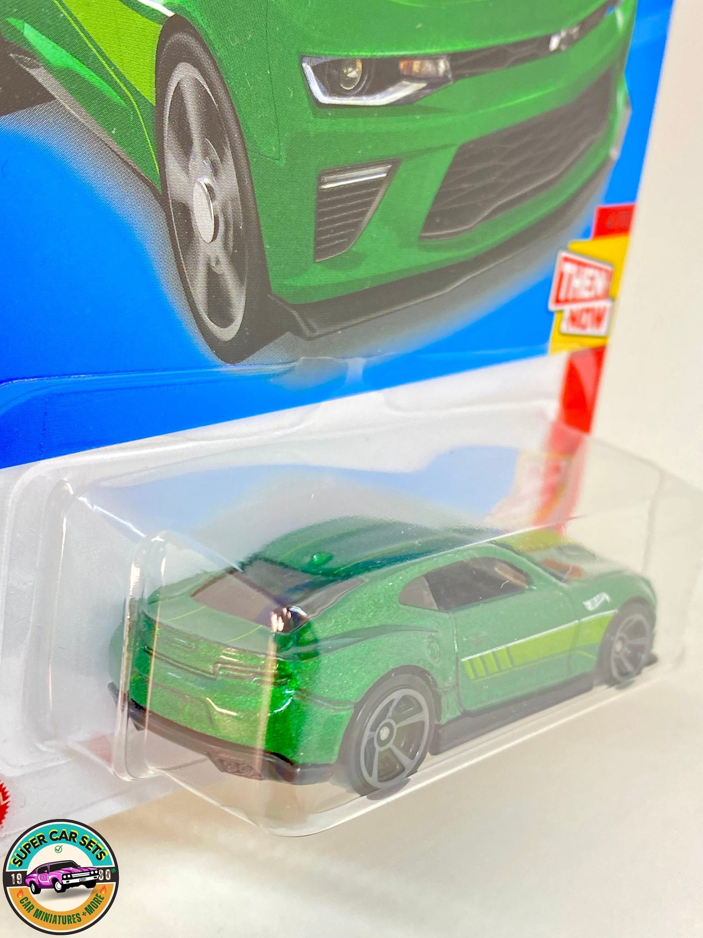 Hot Wheels - Then and Now - (4/10) ( 219/250) - ’18 Camaro SS (green colour)