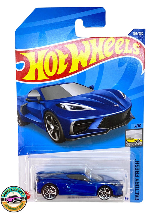 Hot Wheels - Factory Fresh - (3/10) (106/250) - 2020 Corvette (blue colour)