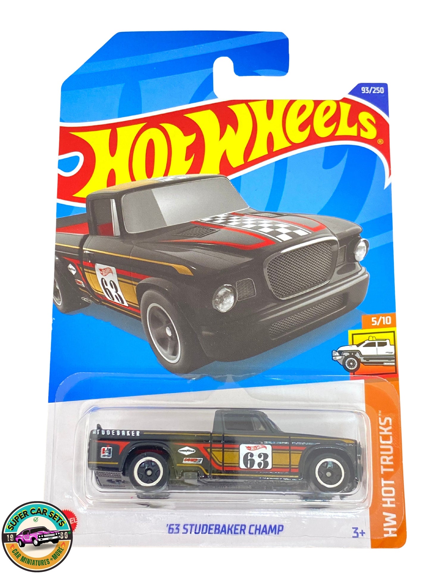 Hot Wheels - HW Hot Trucks - (5/10) (93/250) - Champion Studebaker '63