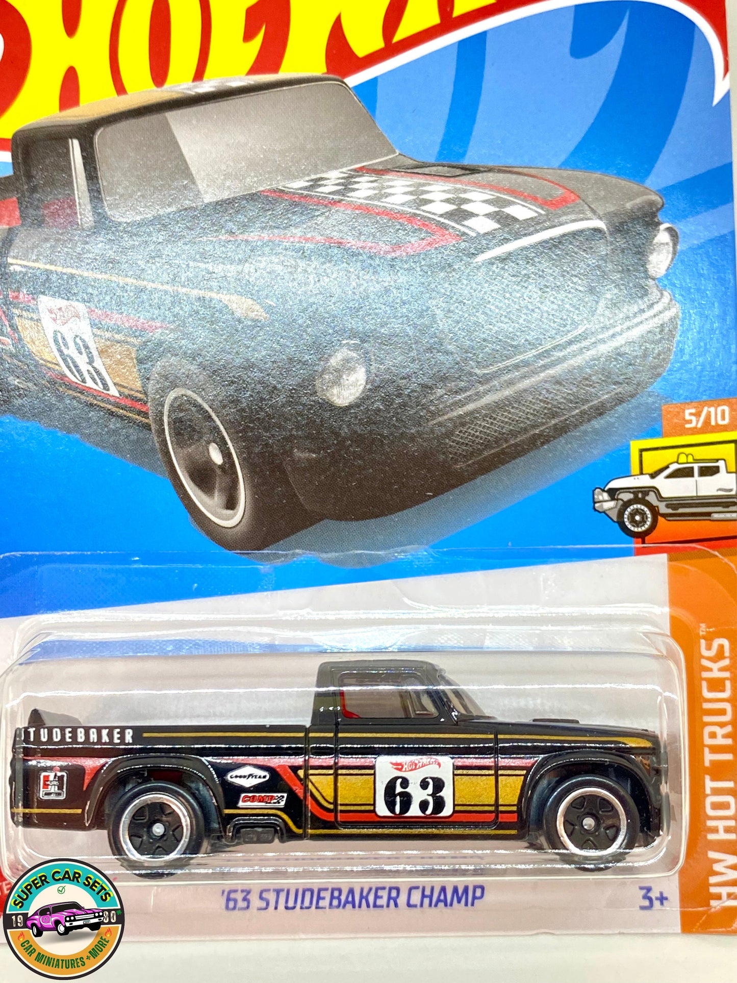 Hot Wheels - HW Hot Trucks - (5/10) (93/250) - Champion Studebaker '63