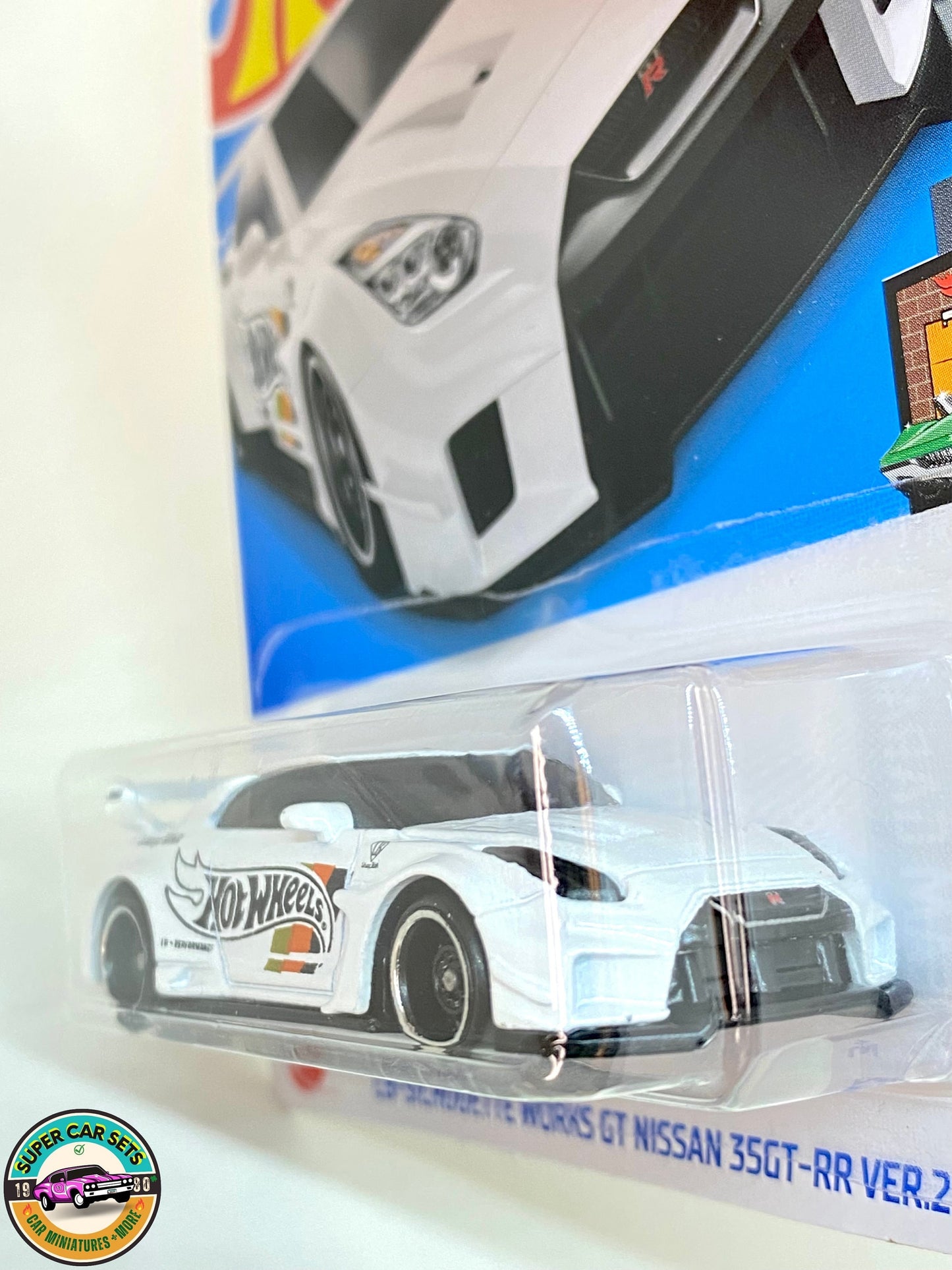 Hot Wheels - HW Dream Garage - (5/5) (154/250) - Lb-Silhouette Works GT Nissan 35GT-RR Ver.2 (couleur blanche)