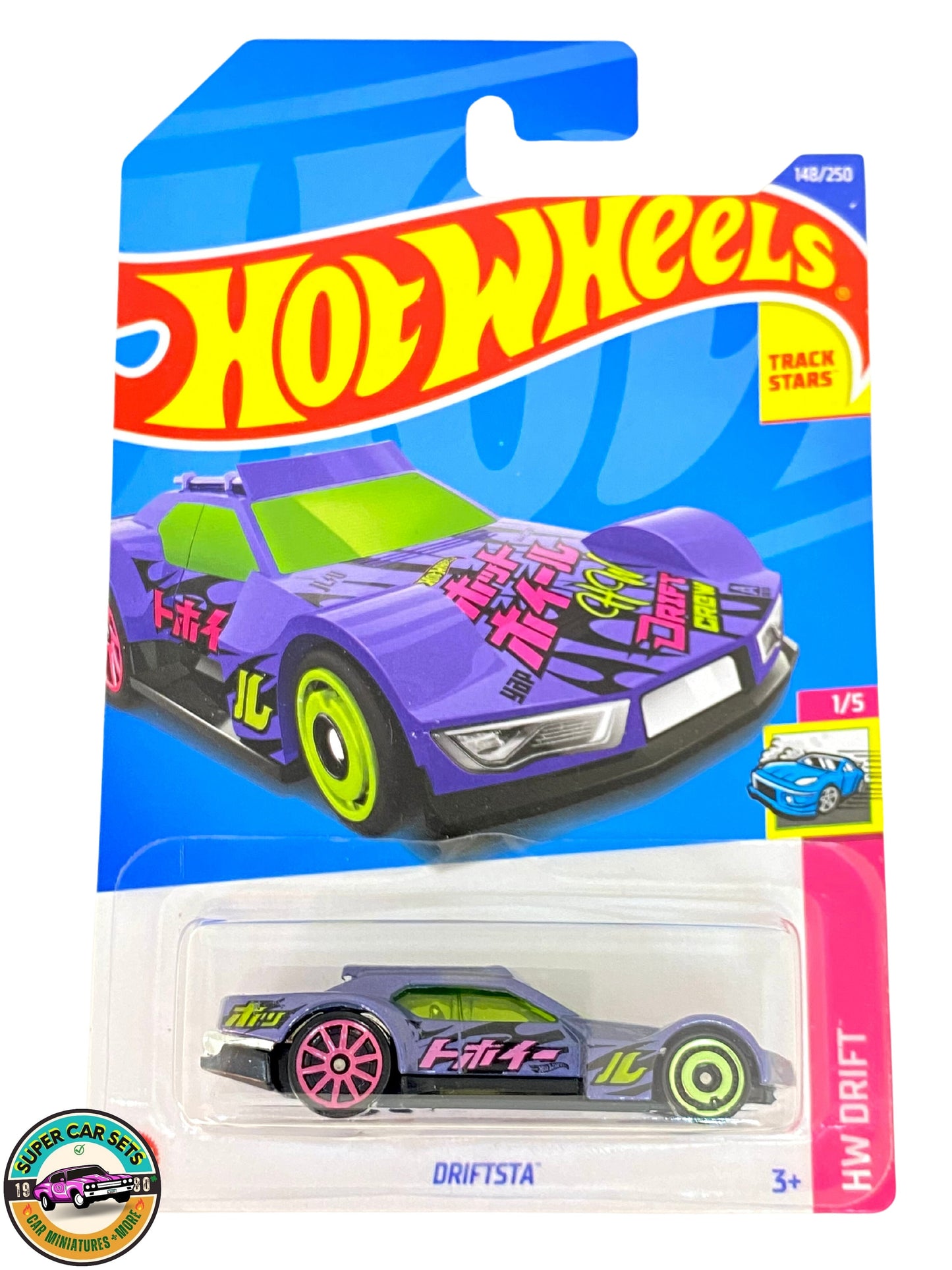 Hot Wheels - HW Drift - (1/5) (148/250) - Drifsta (couleur violet)