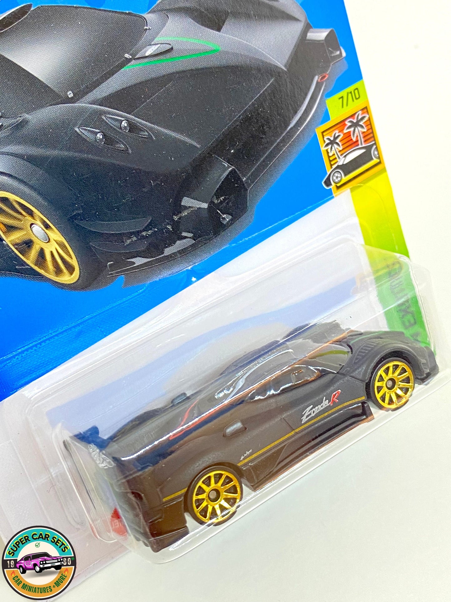 Hot Wheels – HW Exotics – (7/10) (215/250) – Pagani Zonda R (schwarze Farbe)