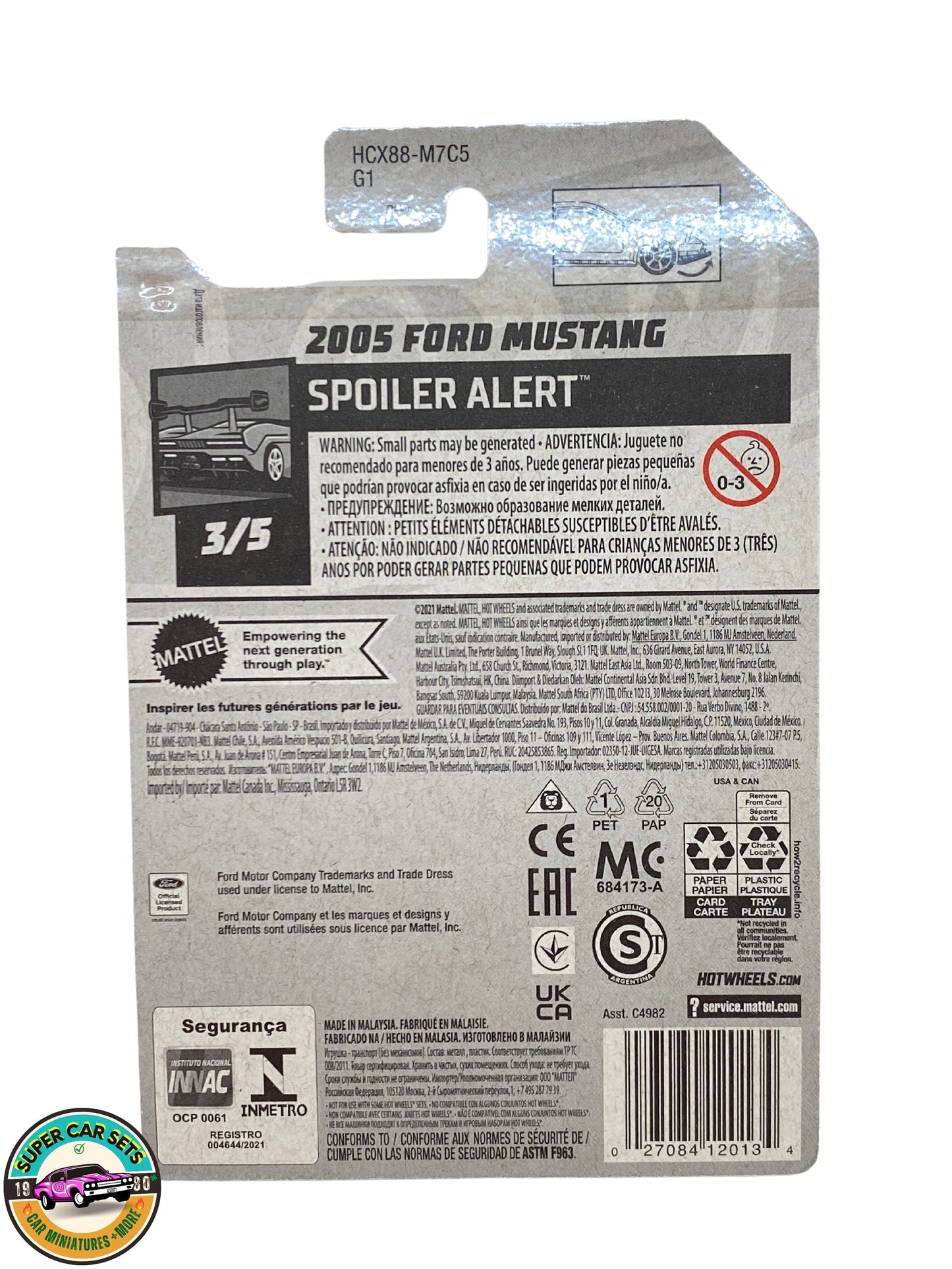 Hot Wheels – Spoiler-Alarm – (3/5) (146/250) – 2005 Ford Mustang