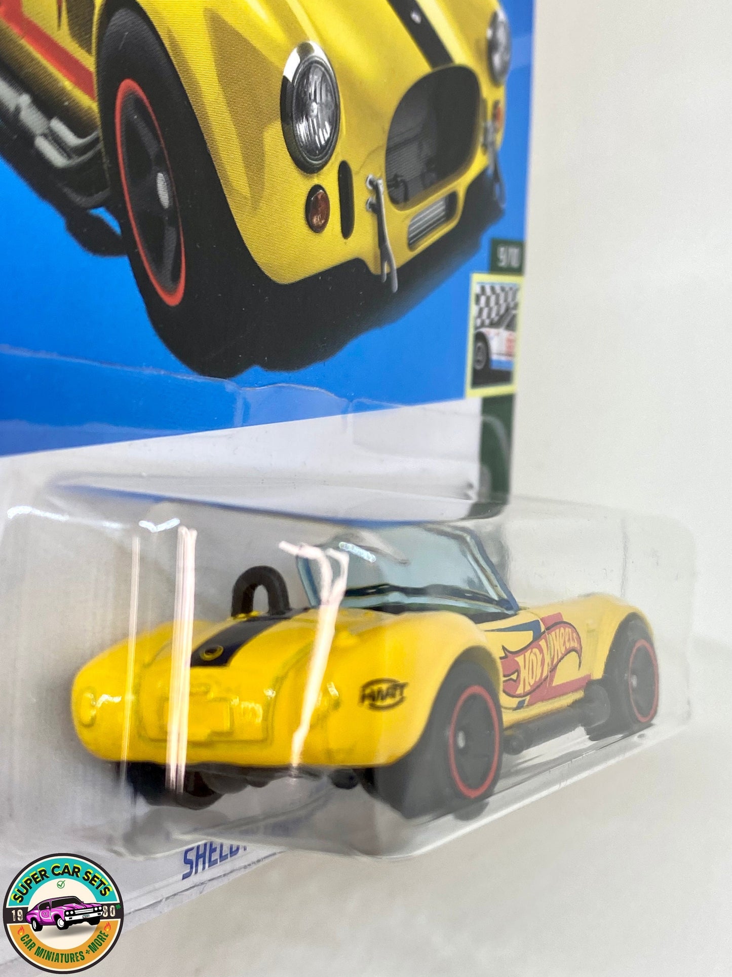 Hot Wheels - Coureurs rétro - (9/10) (152/250) - Shelby Cobra 427 S/C