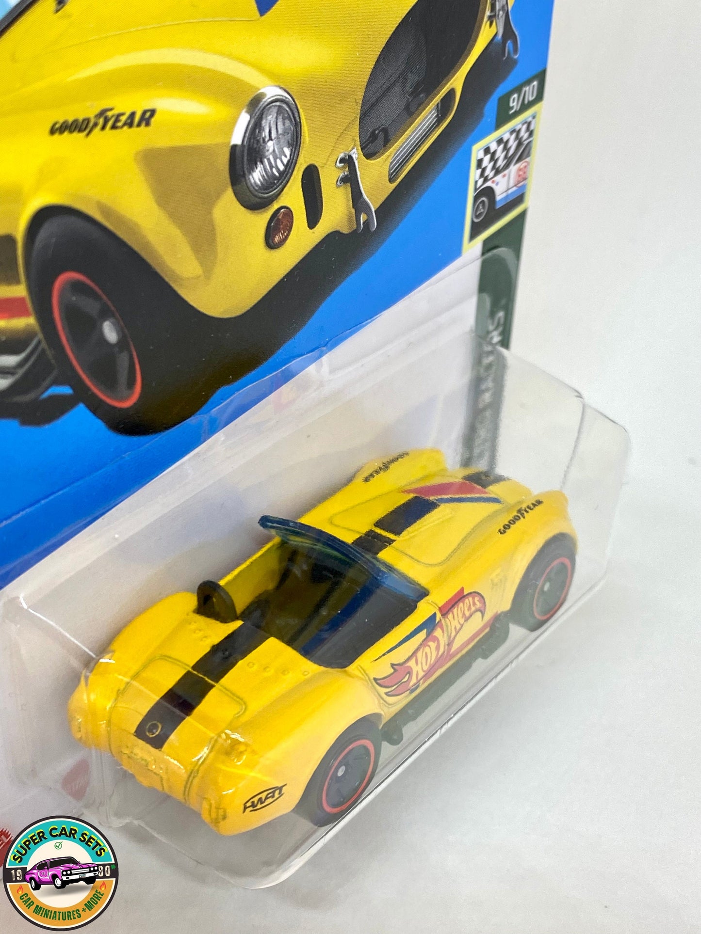 Hot Wheels - Coureurs rétro - (9/10) (152/250) - Shelby Cobra 427 S/C