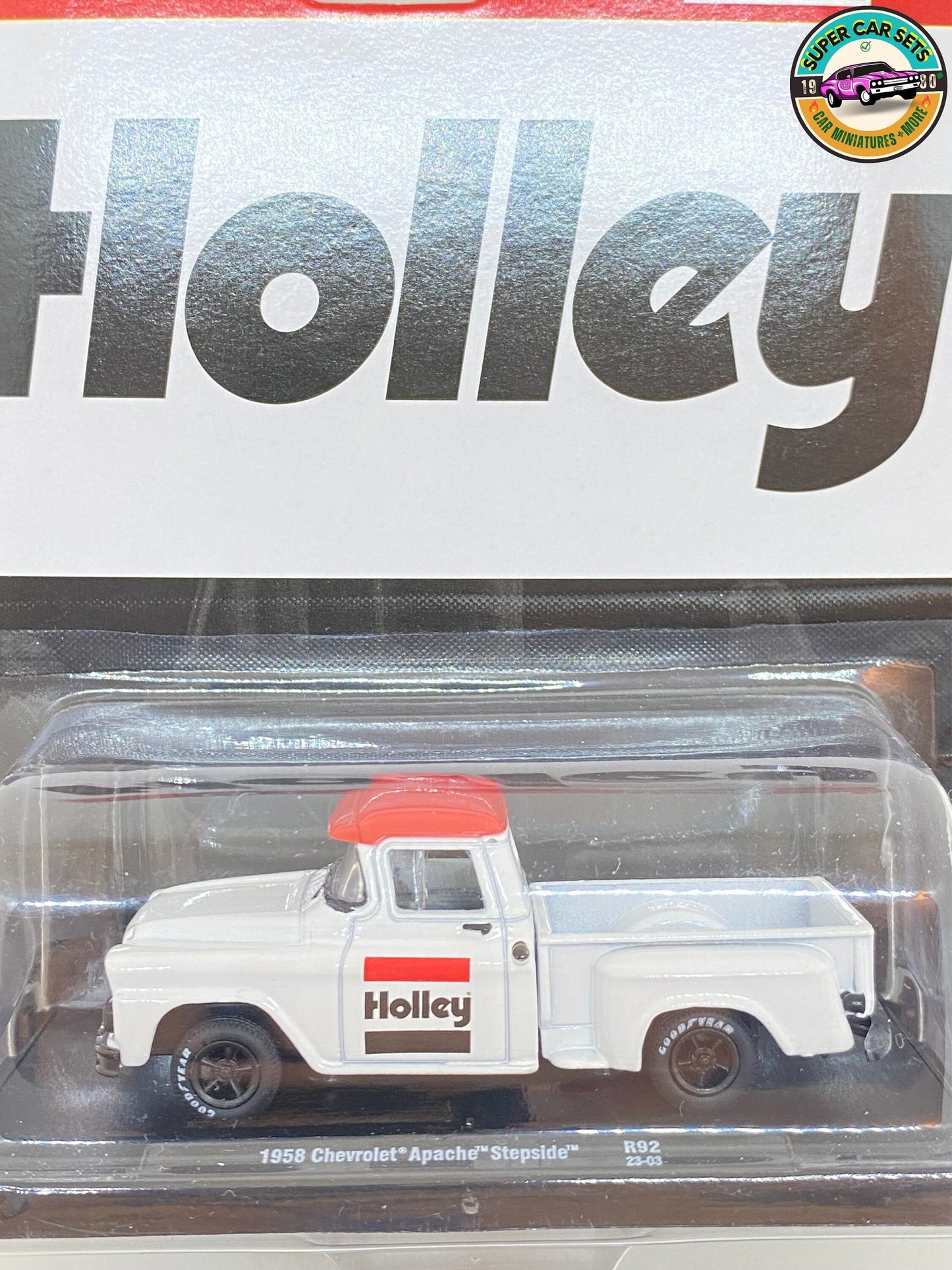 Holley - 1958 Chevrolet Apache Stepside by M2 Machines