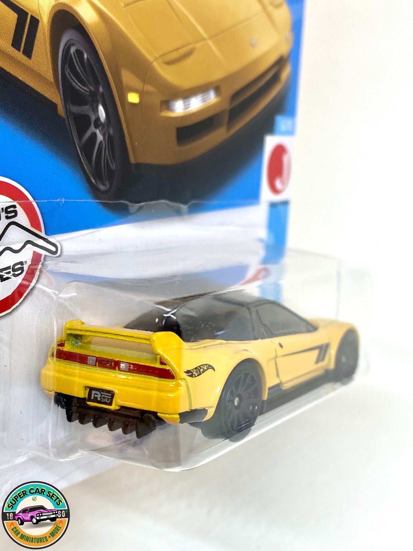 HW J-Imports - (6/10) (144/250) - ’90 Acura NSX (yellow colour) - Hot Wheels