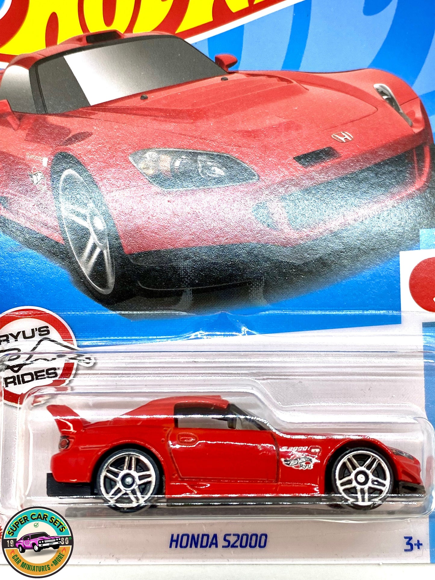 HW J-Imports - (3/10) (118/250) - Honda S2000 (couleur rouge) - Hot Wheels