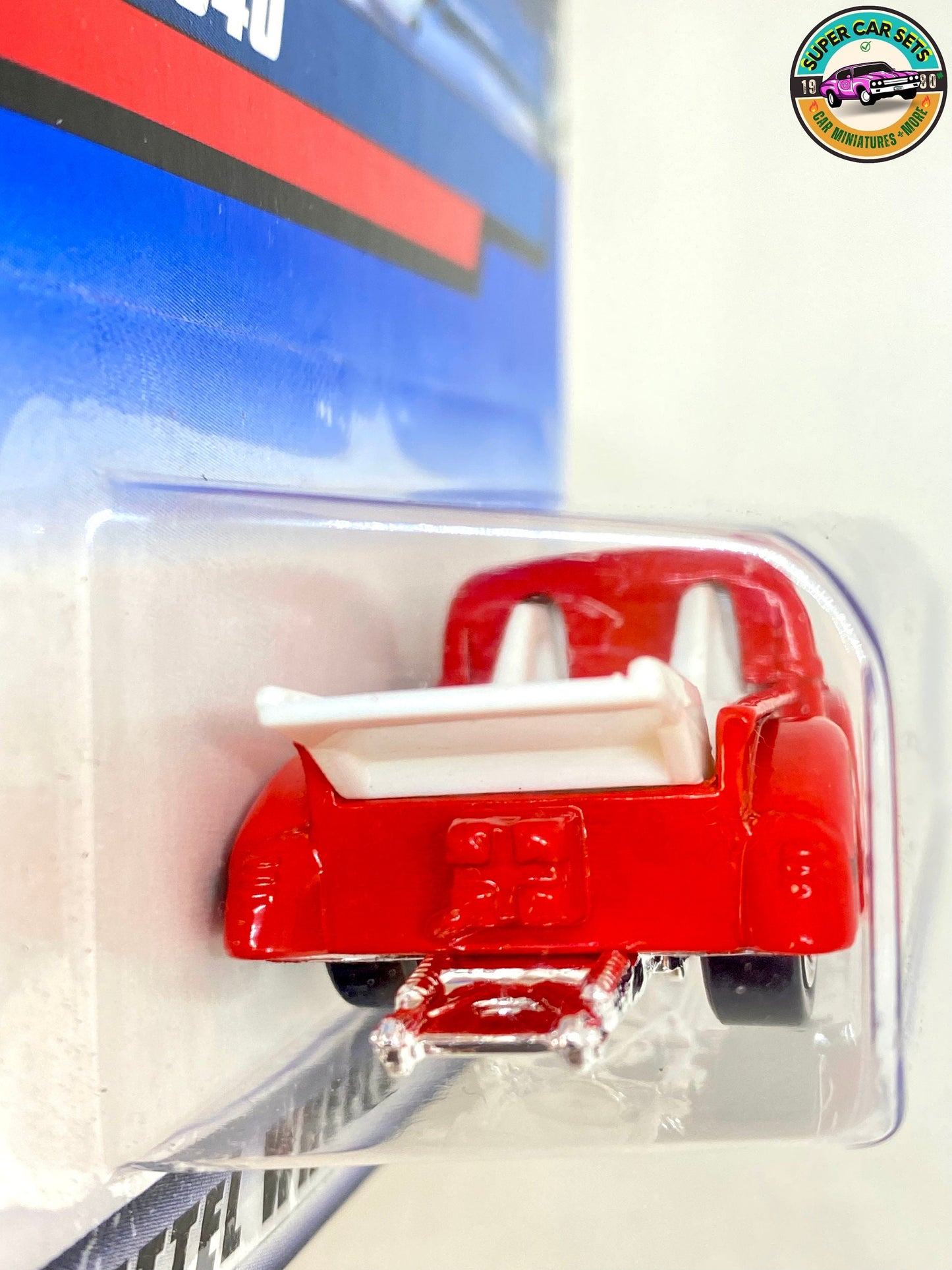 Hot Wheels – (VINTAGE) – Ford 1940 – Pizza auf Rädern (rote Farbe) – (#22389) (Markteinführung 1999)