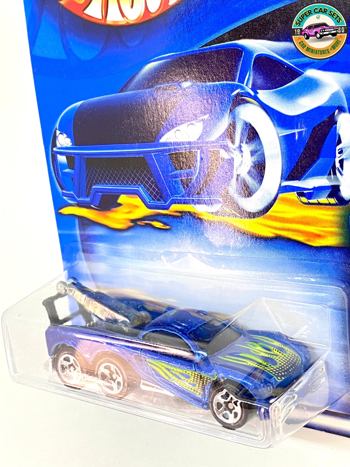 Hot Wheels – (VINTAGE) – Tow Jam (blaue Farbe) – (#29266) (Markteinführung 2000)