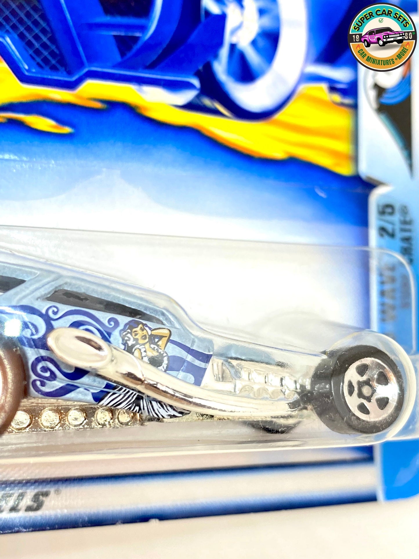 Hot Wheels - (VINTAGE) - Wild Wave - Surf Crate (2/5) (#056) (#57193) ( (Année de lancement 2003)