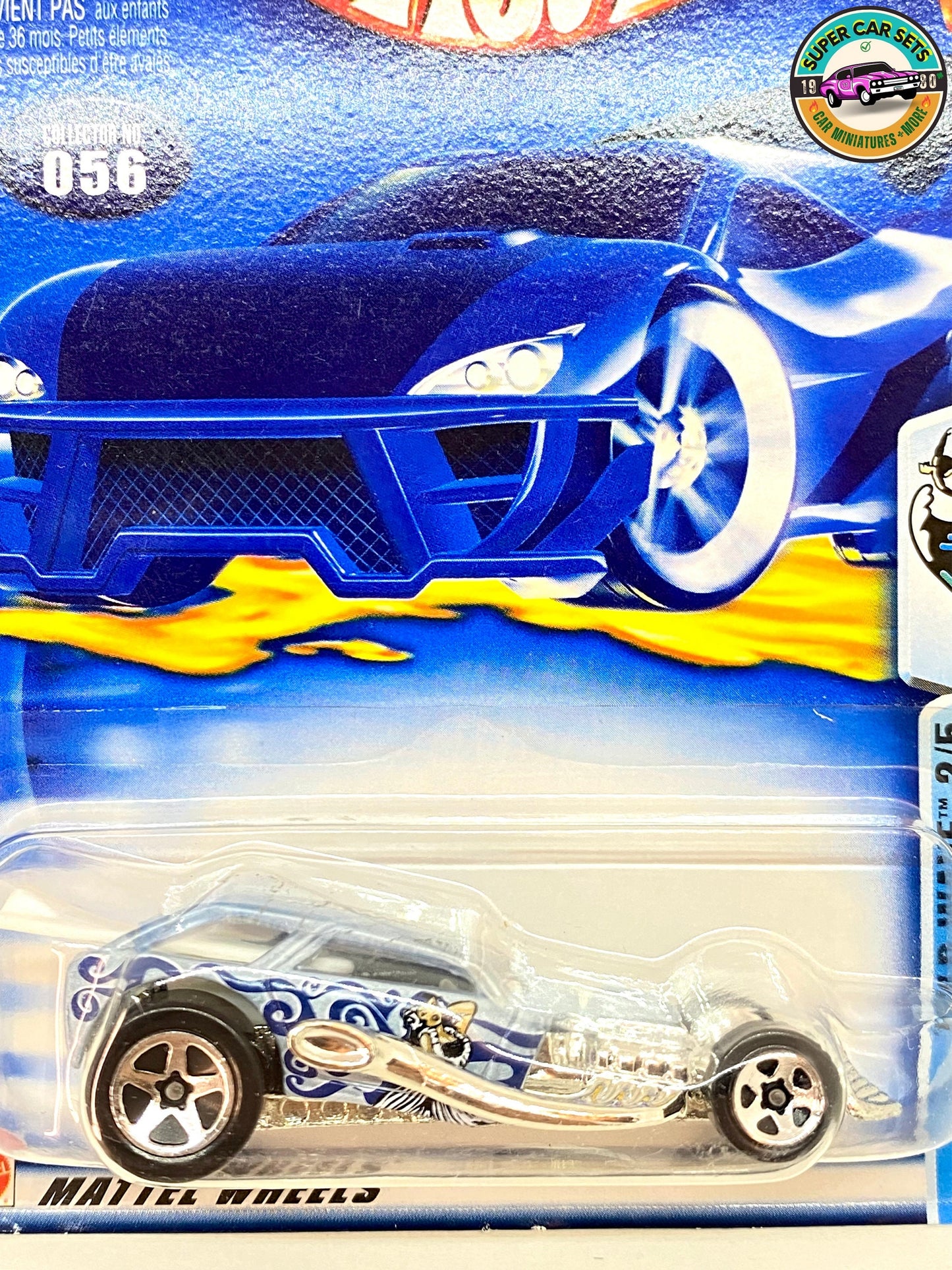 Hot Wheels - (VINTAGE) - Wild Wave - Surf Crate (2/5) (#056) (#57193) ( (Year launched 2003)