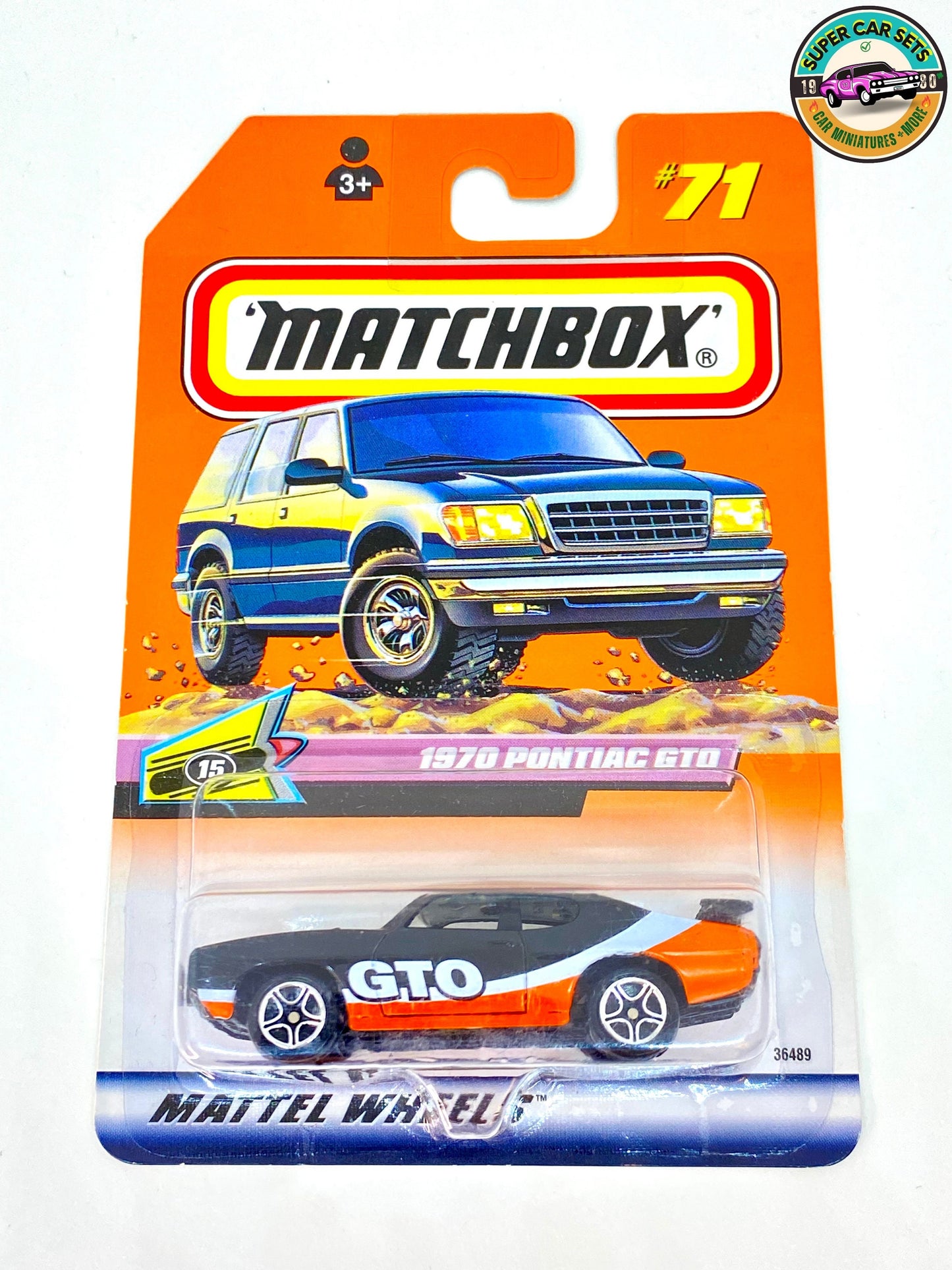 Matchbox – 1970 Pontiac GTO (#71) (#36489) (Markteinführung 1999)