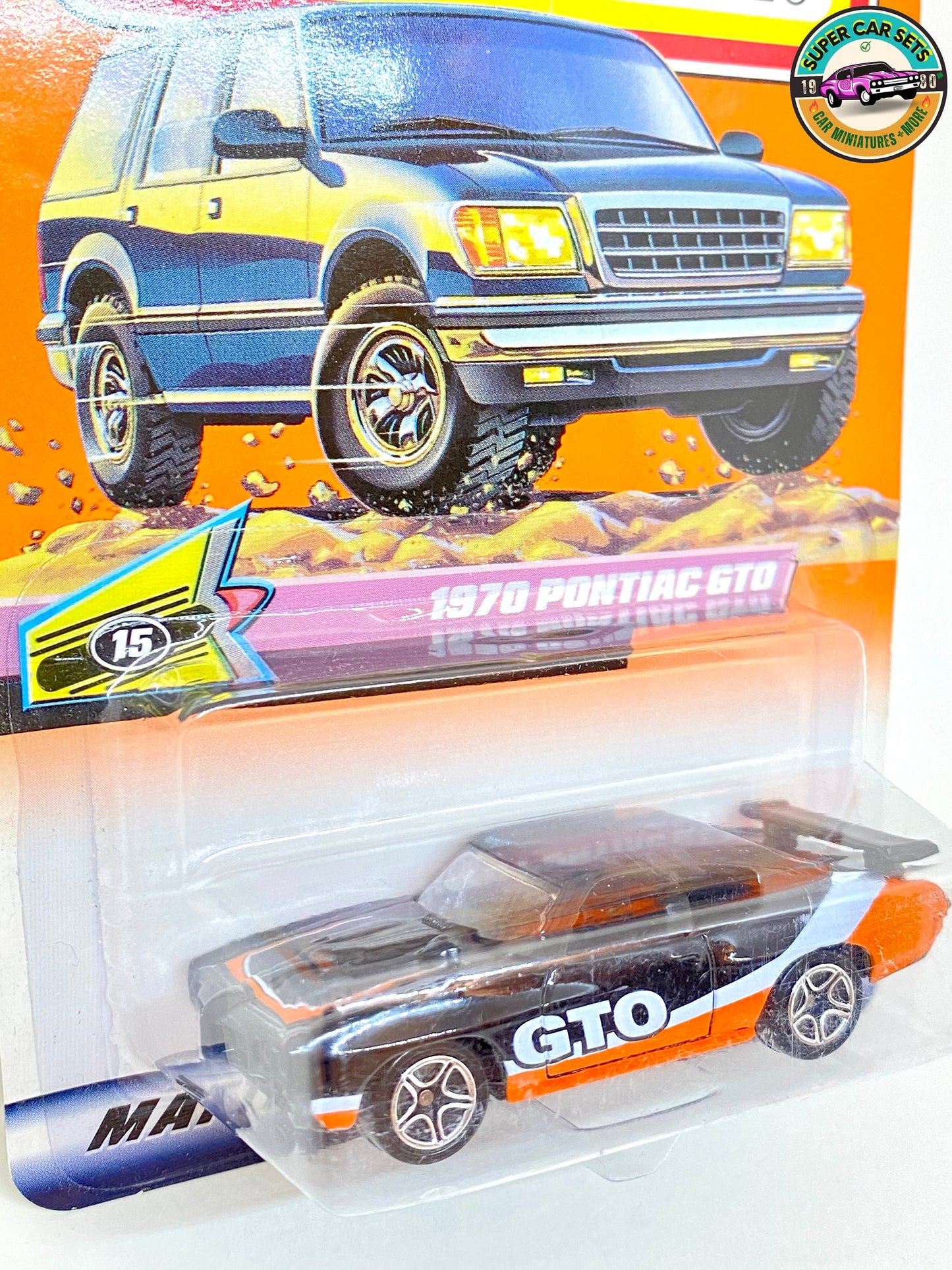 Matchbox - 1970 Pontiac GTO (#71) (#36489) (Year launched 1999)